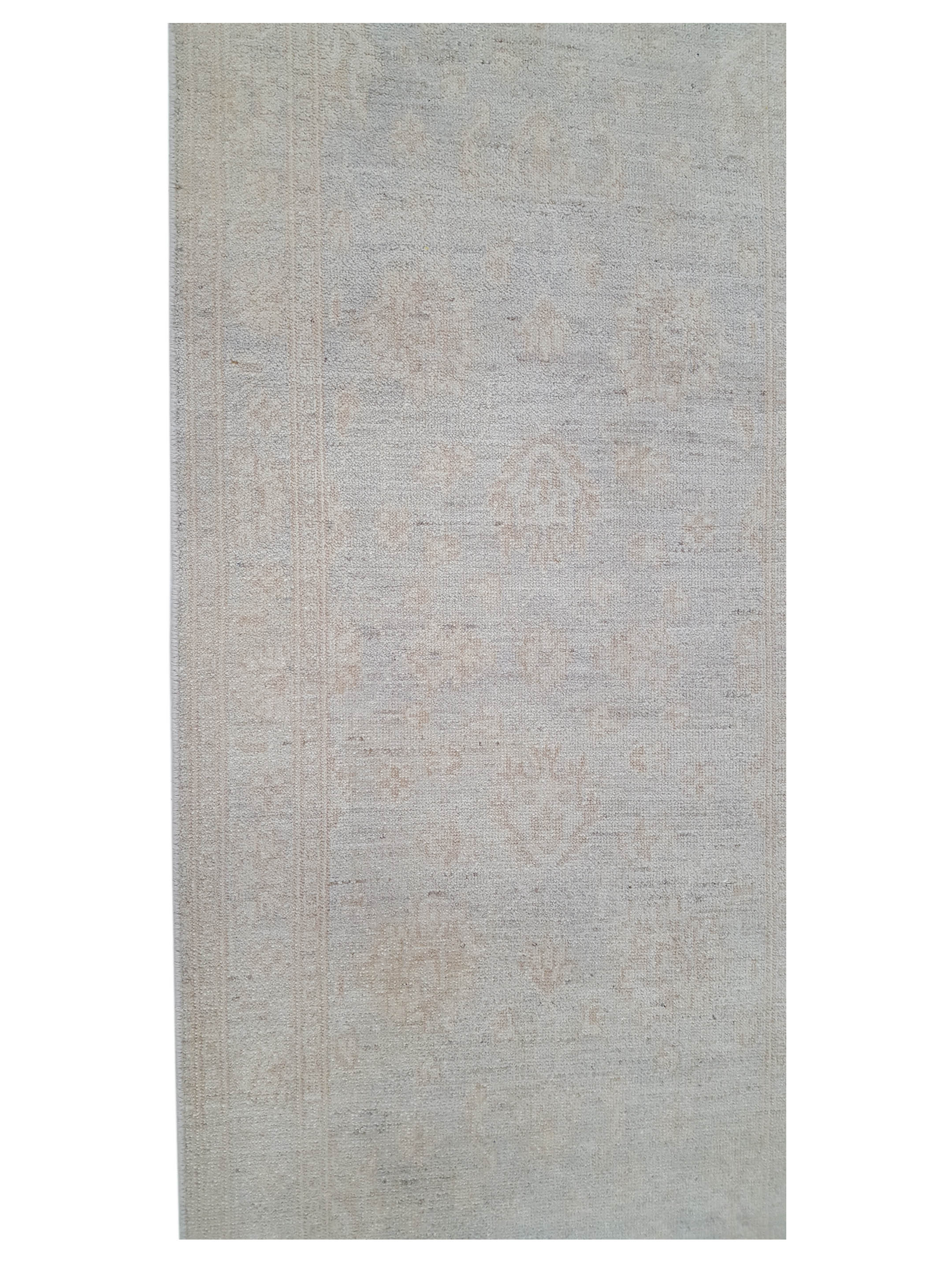 Ziegler Hand Knotted Lt.Grey 3x16 - Image 5 of 5