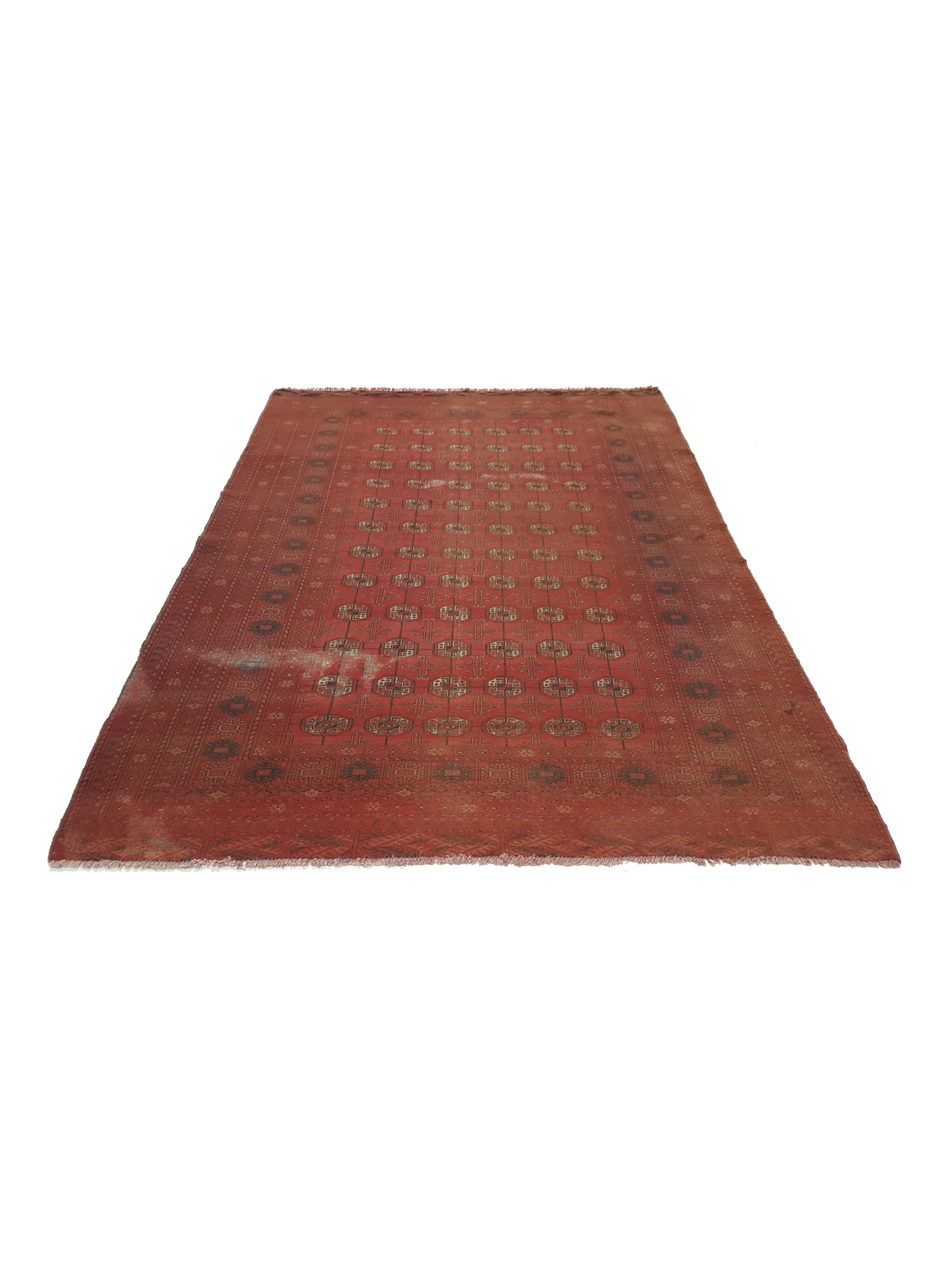 Antique Bashir Rust 6x9 - Image 2 of 6