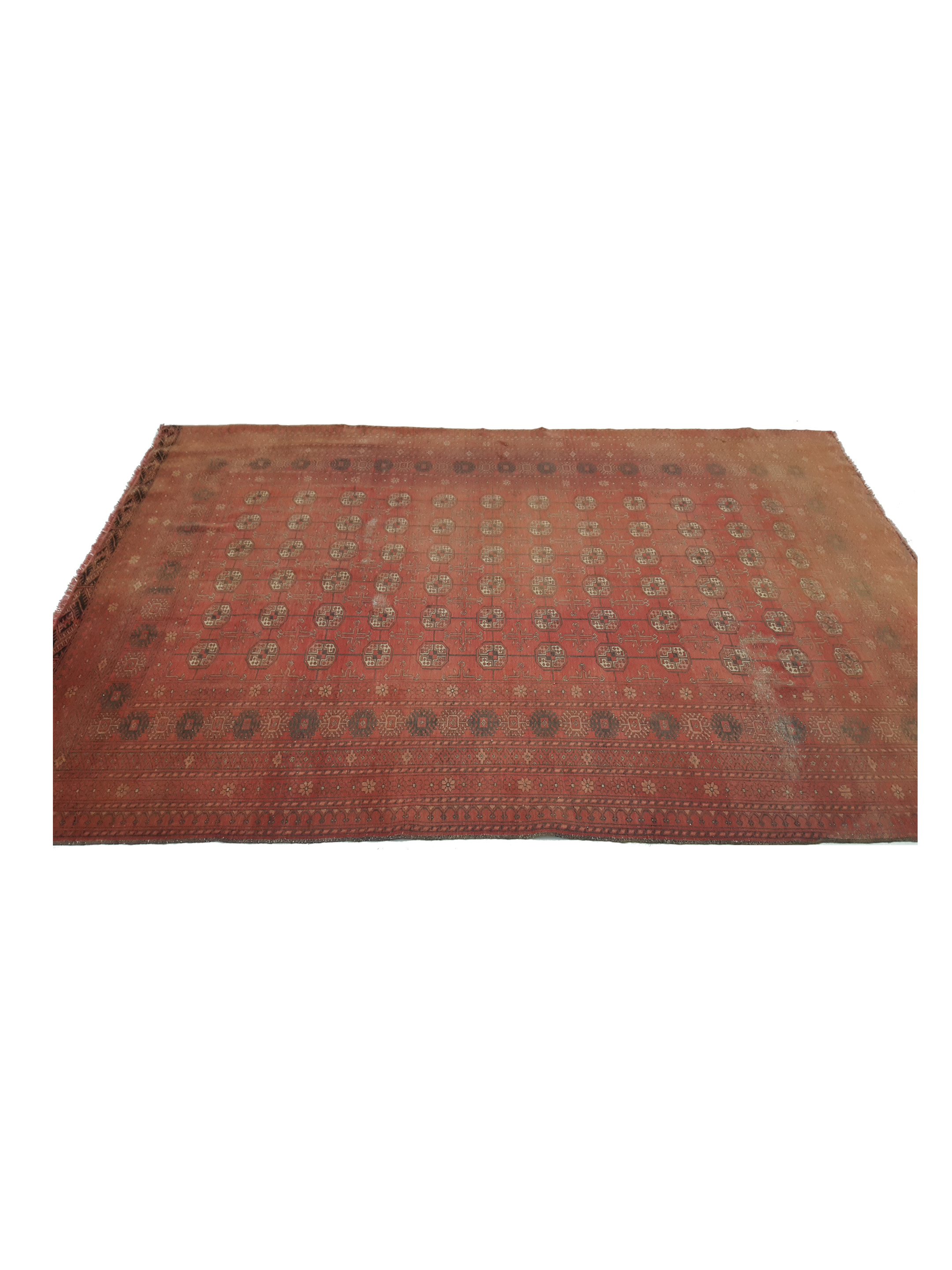 Antique Bashir Rust 6x9 - Image 5 of 6