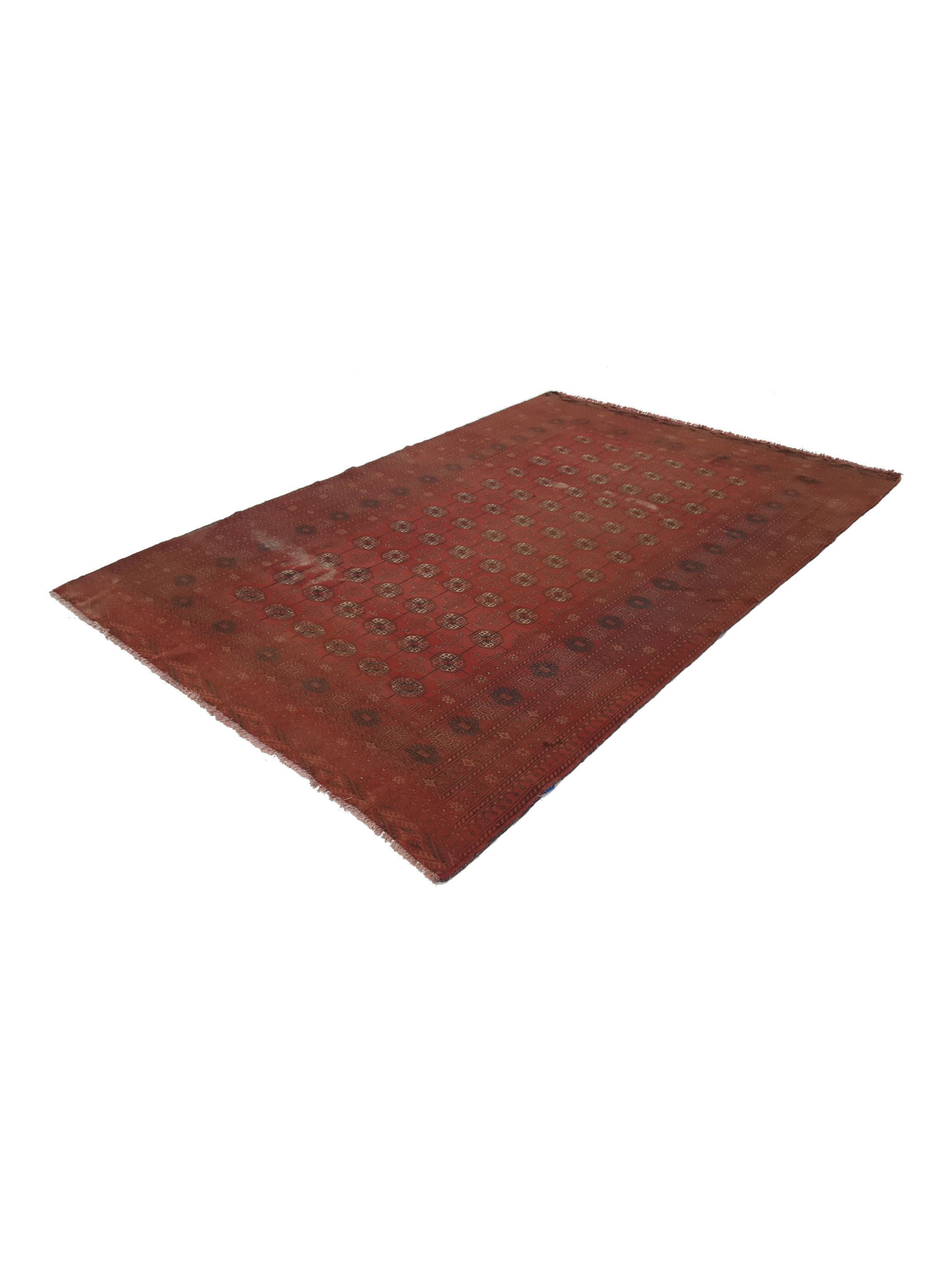 Antique Bashir Rust 6x9 - Image 6 of 6