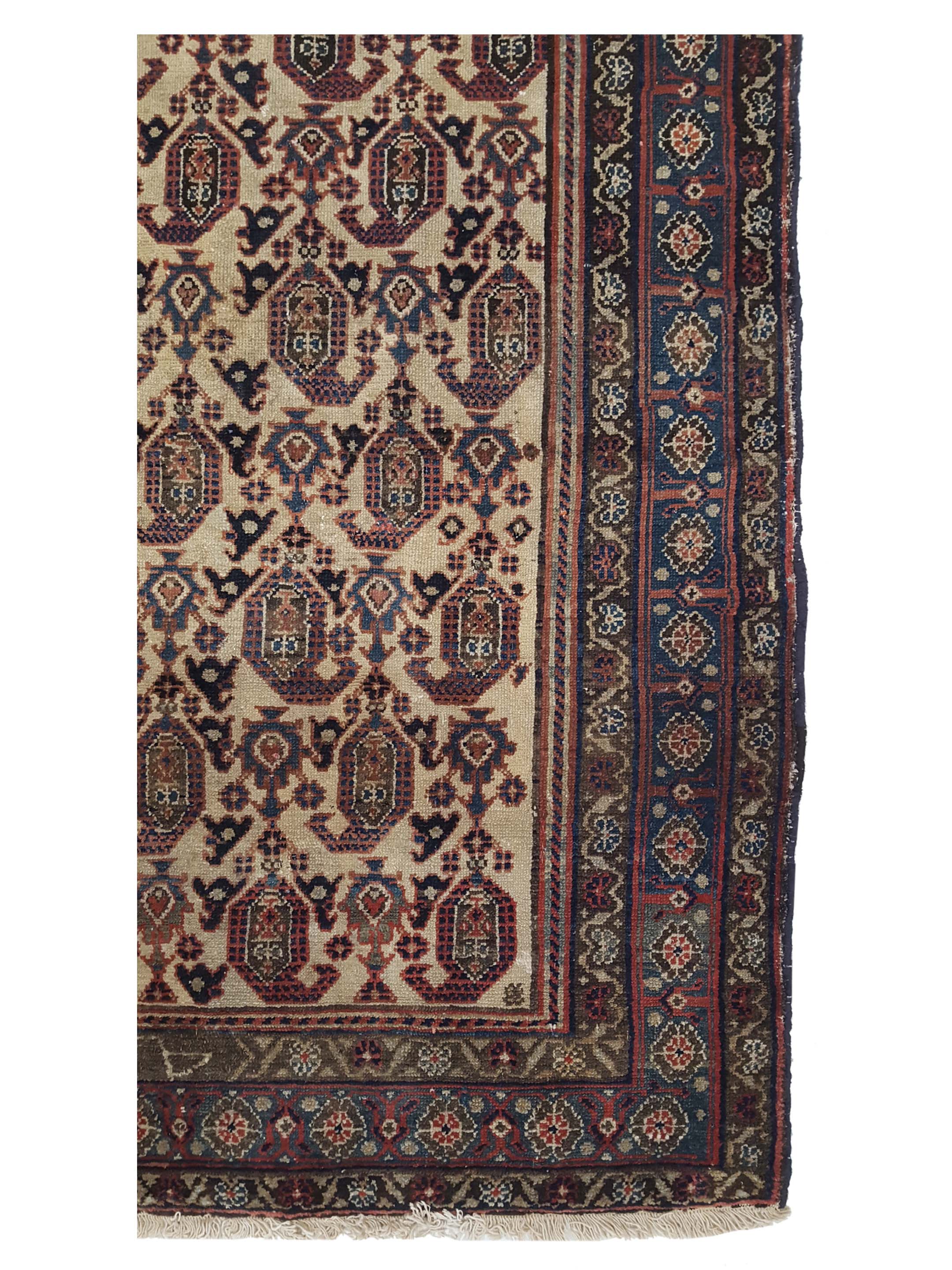 Antique Malayer Ivory 5x8 - Image 4 of 6