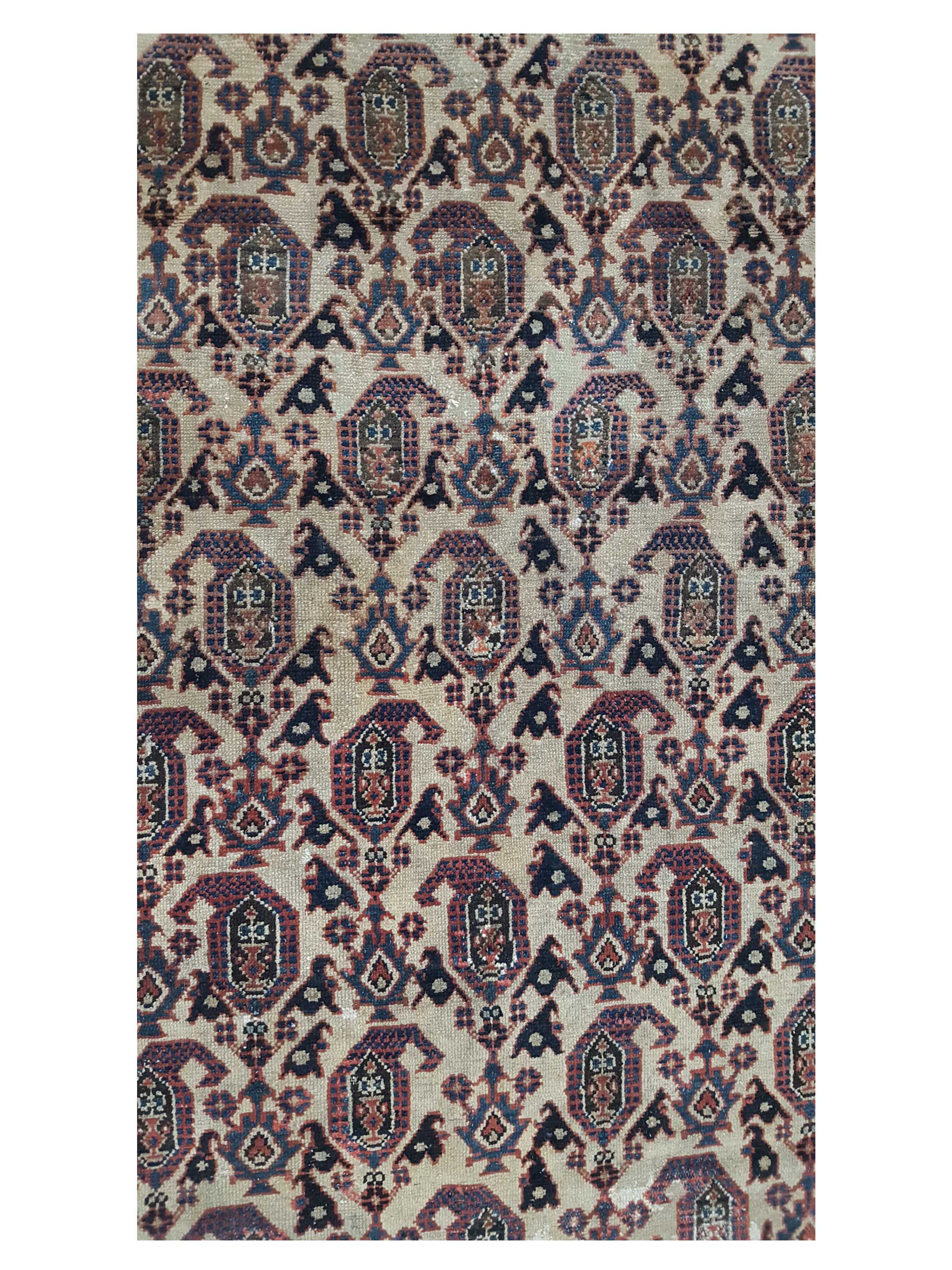 Antique Malayer Ivory 5x8 - Image 5 of 6