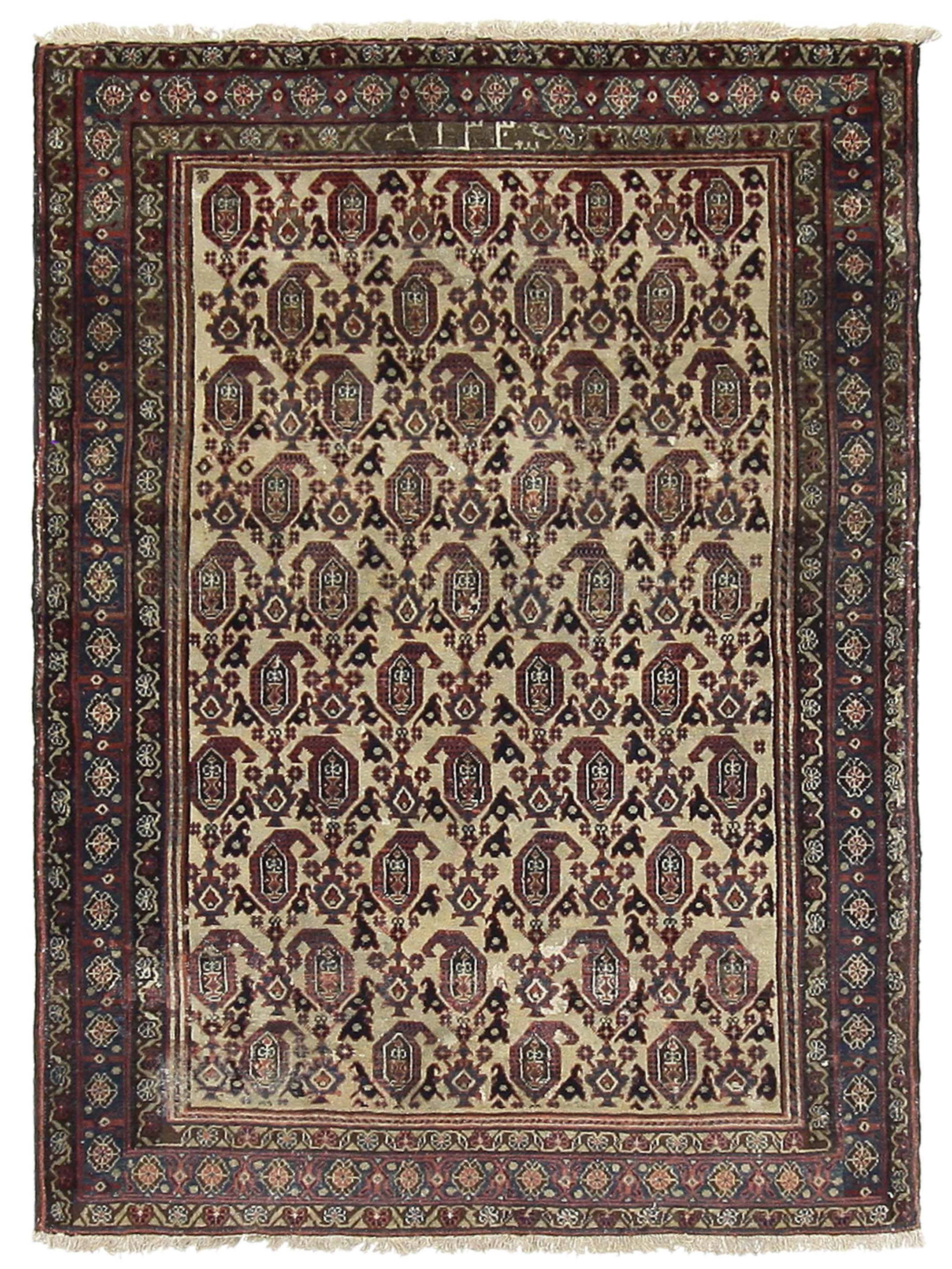 Antique Malayer Ivory 5x8