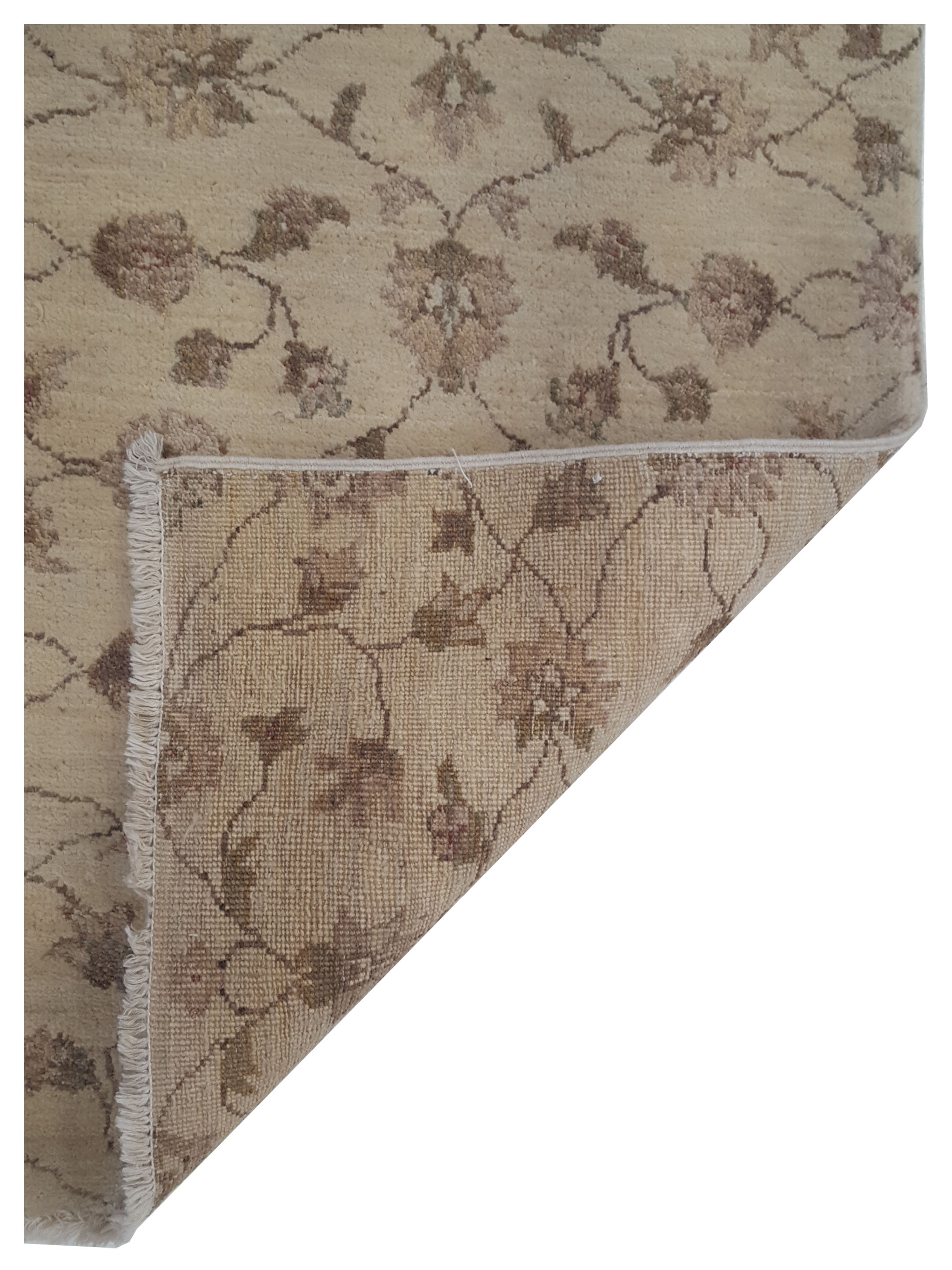 Ziegler Hand Knotted Ivory 2x4 - Image 5 of 5