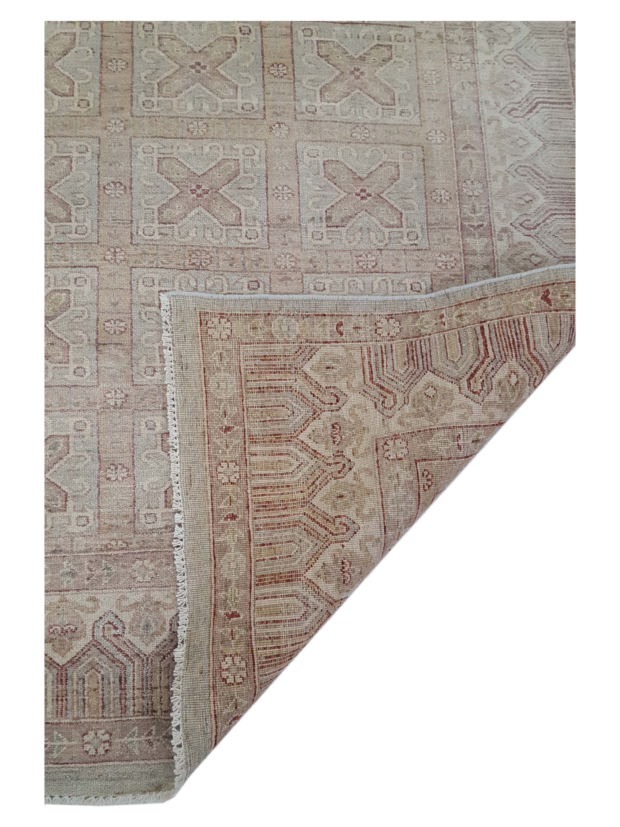 Ziegler Hand Knotted Ivory 10x13 - Image 3 of 6