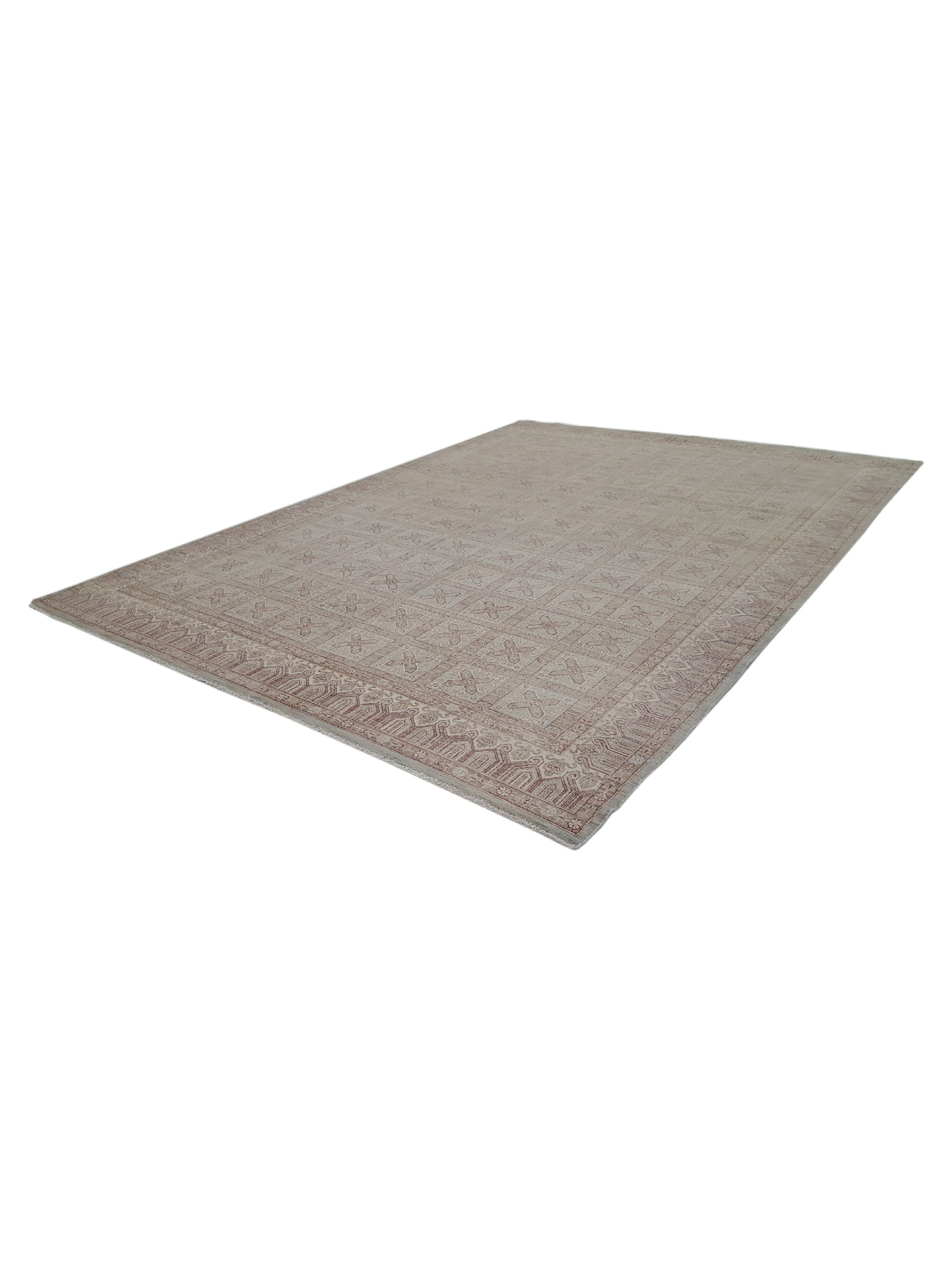 Ziegler Hand Knotted Ivory 10x13 - Image 6 of 6