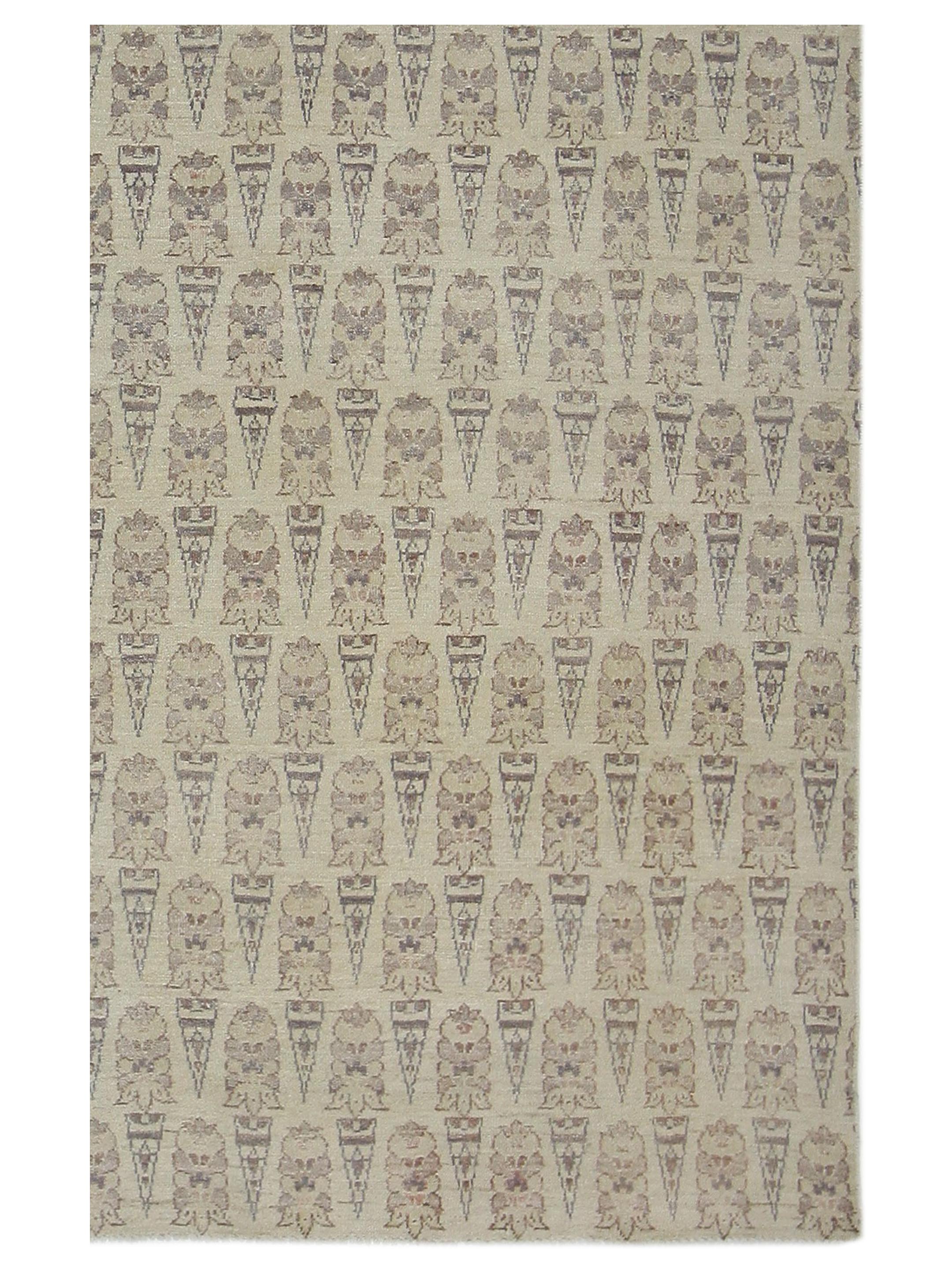 Ziegler Hand Knotted Ivory 8x10 - Image 5 of 6