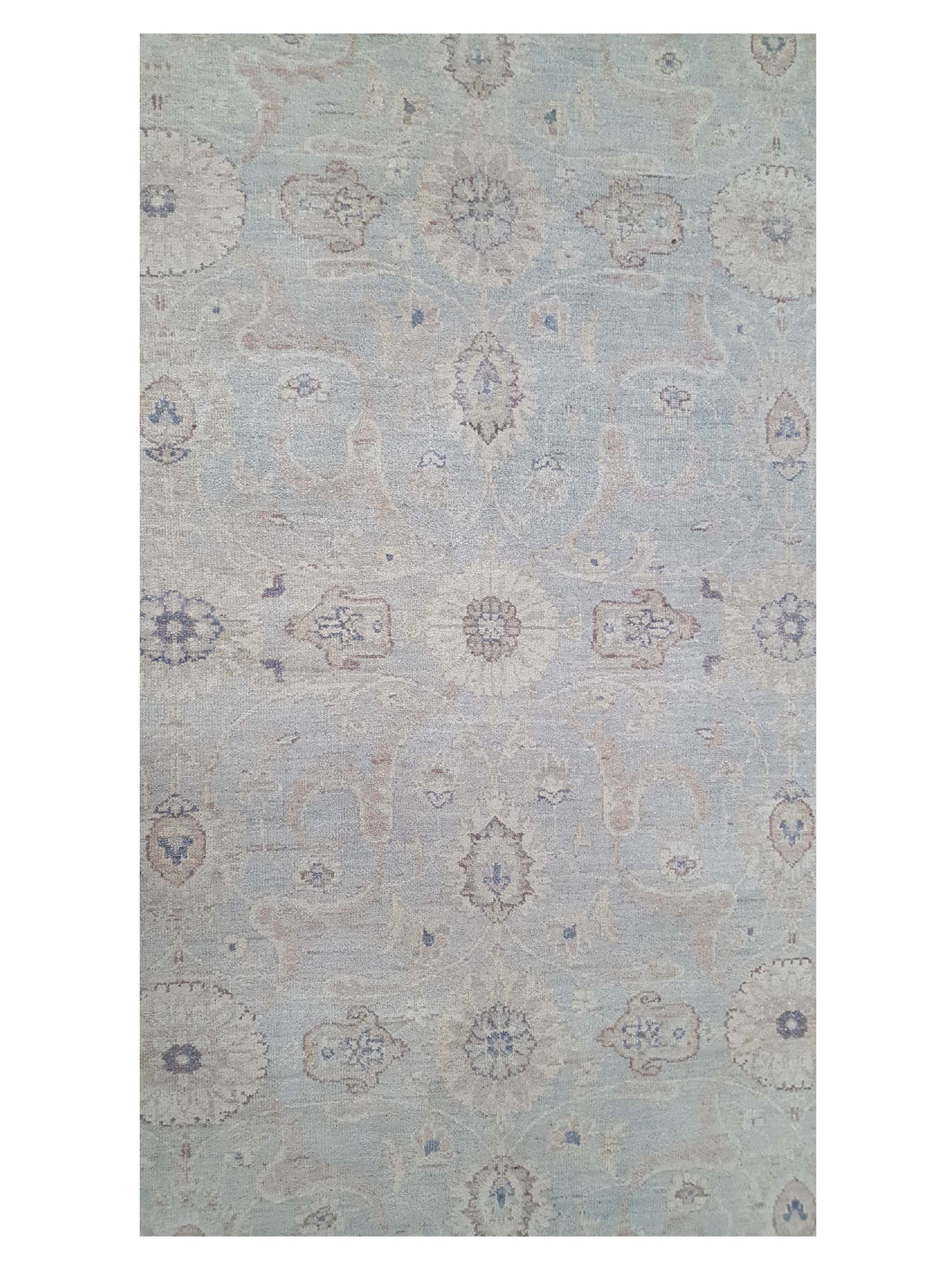 Ziegler Hand Knotted Ivory 8x10 - Image 5 of 6
