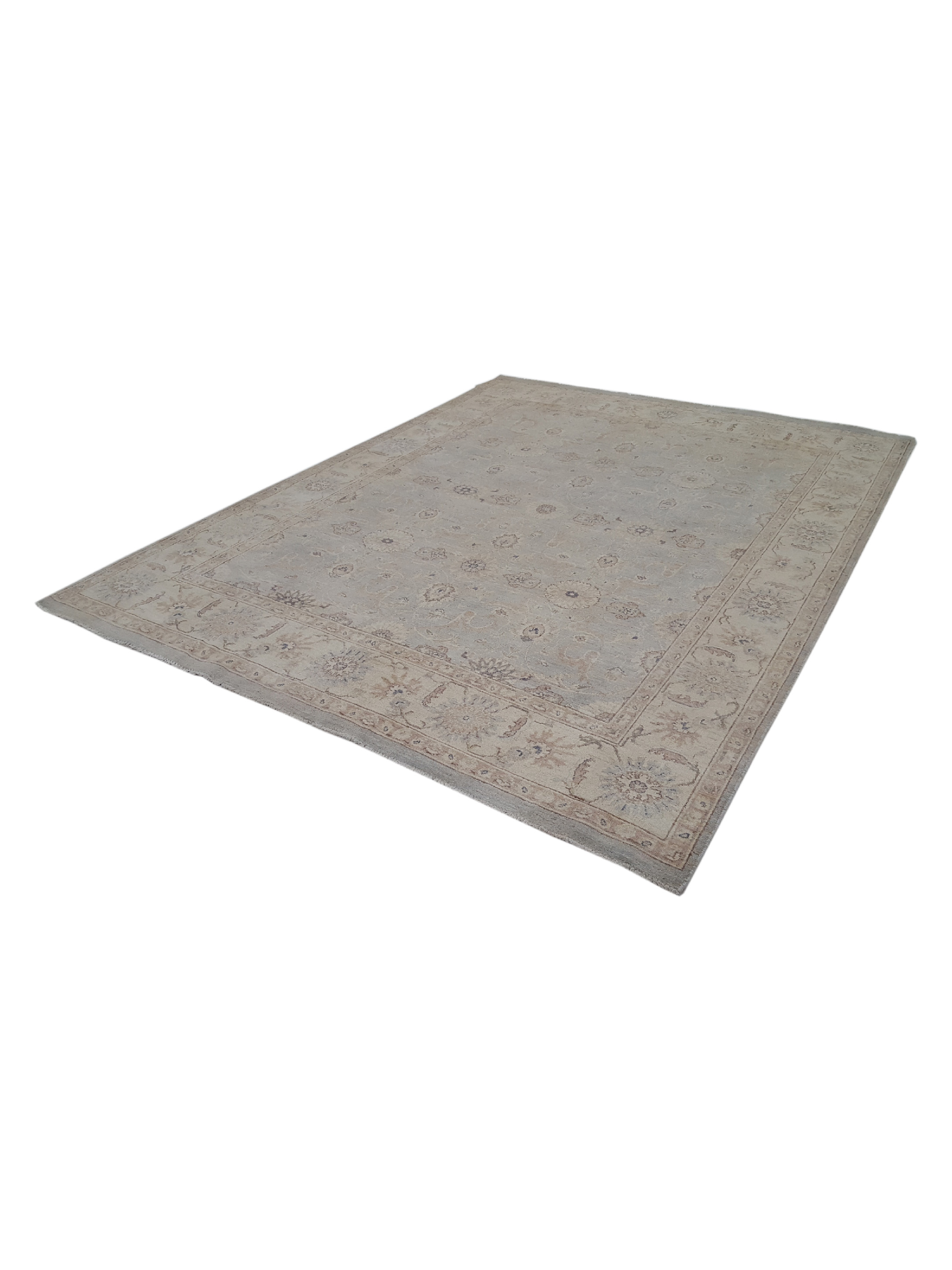 Ziegler Hand Knotted Ivory 8x10 - Image 6 of 6