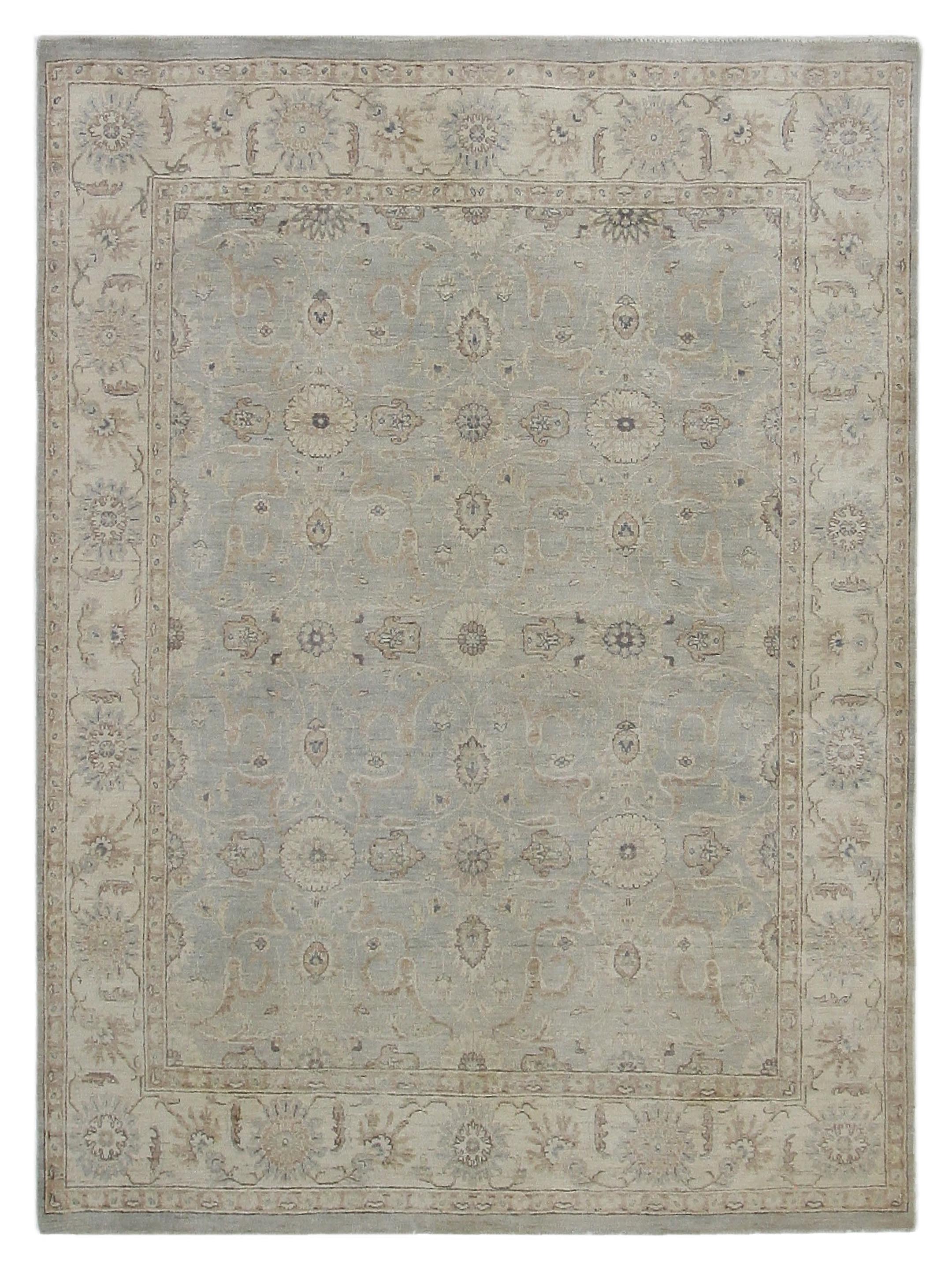 Ziegler Hand Knotted Ivory 8x10