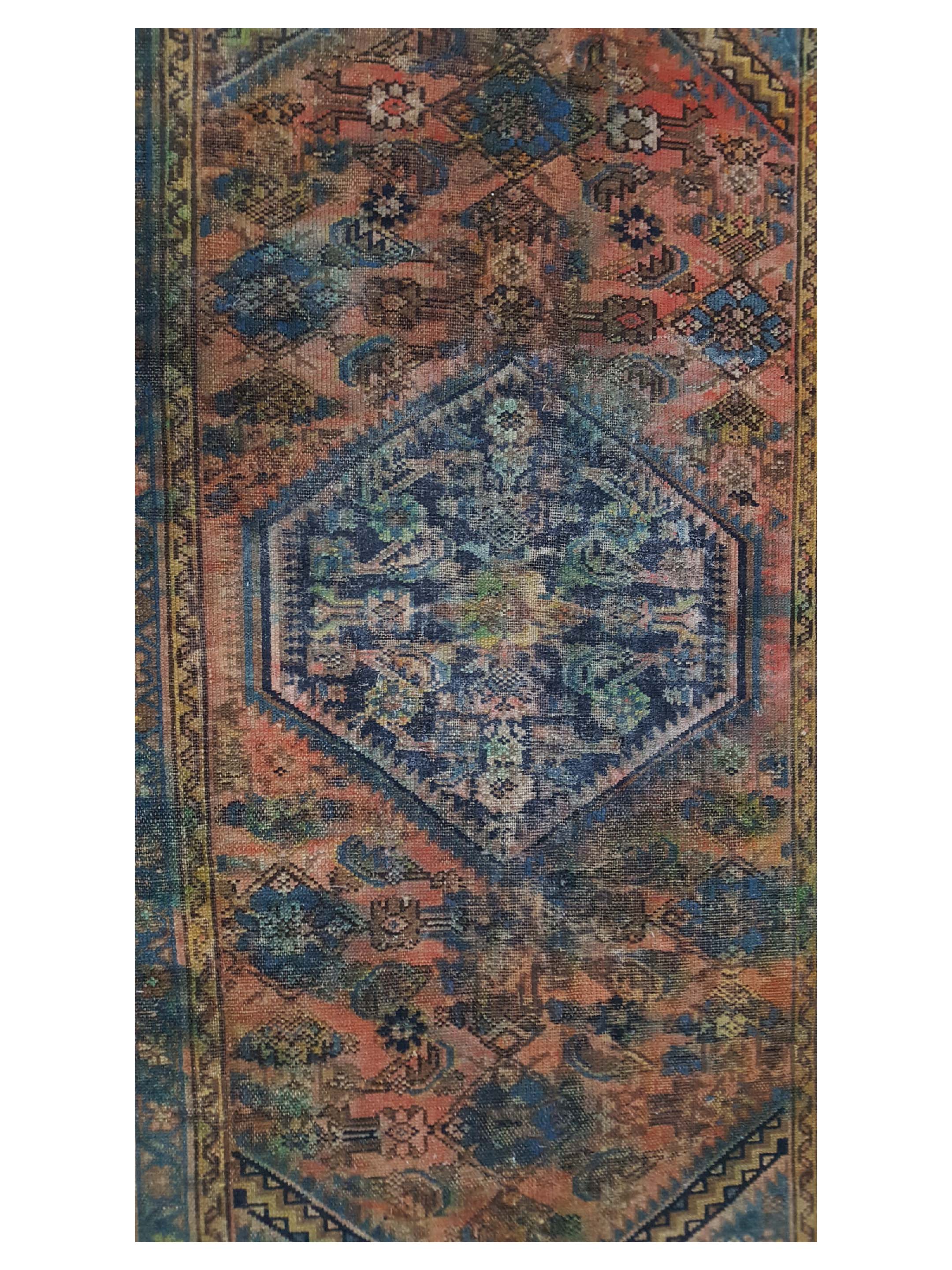 Malayer Hand Knotted Gold 4x6 - Image 5 of 6