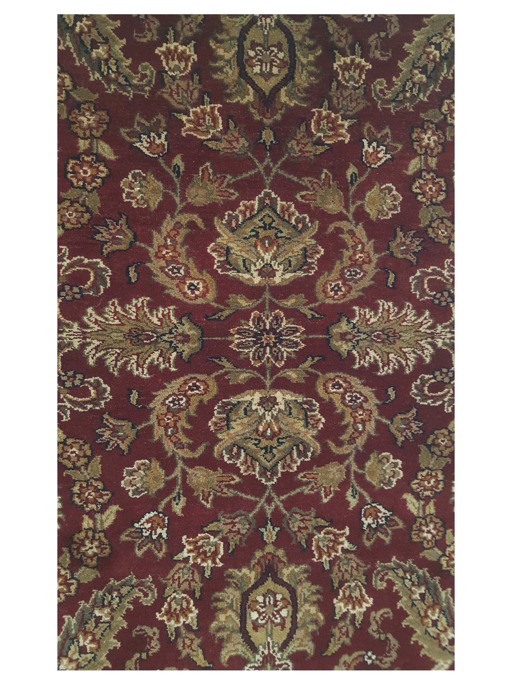 Royal Hand Knotted Red 4x6 - Image 4 of 6