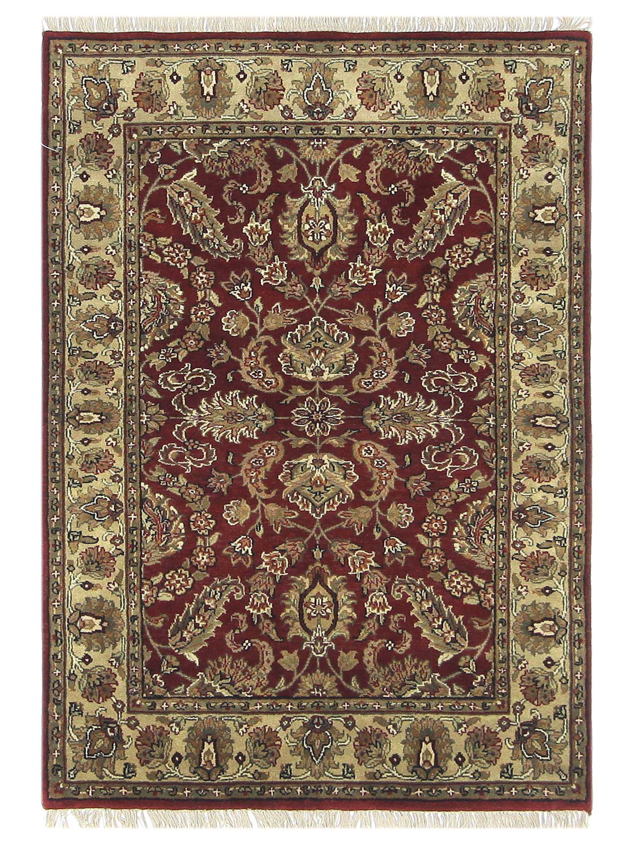 Royal Hand Knotted Red 4x6