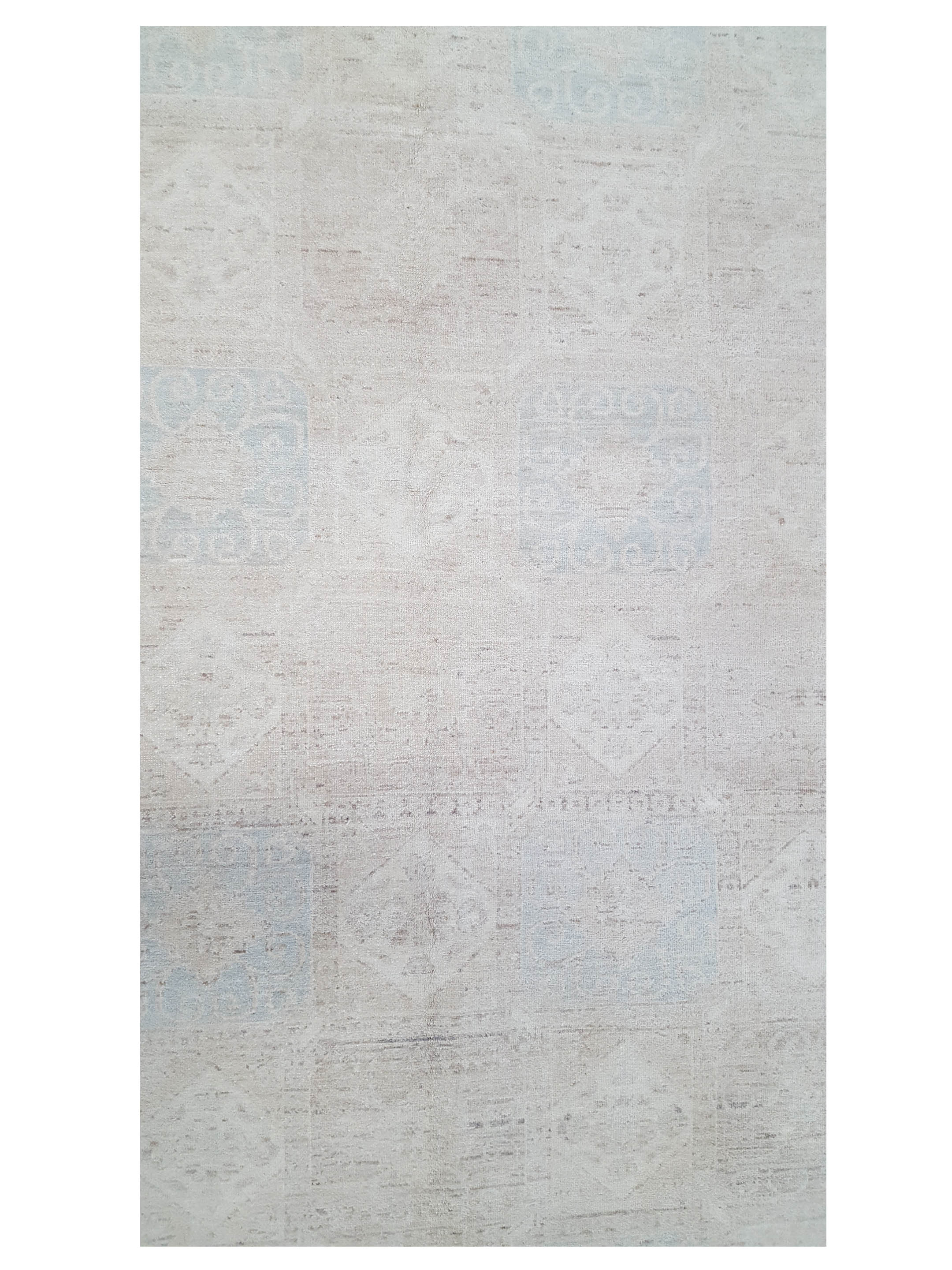 Ziegler Hand Knotted Lt.Blue 12x16 - Image 5 of 6