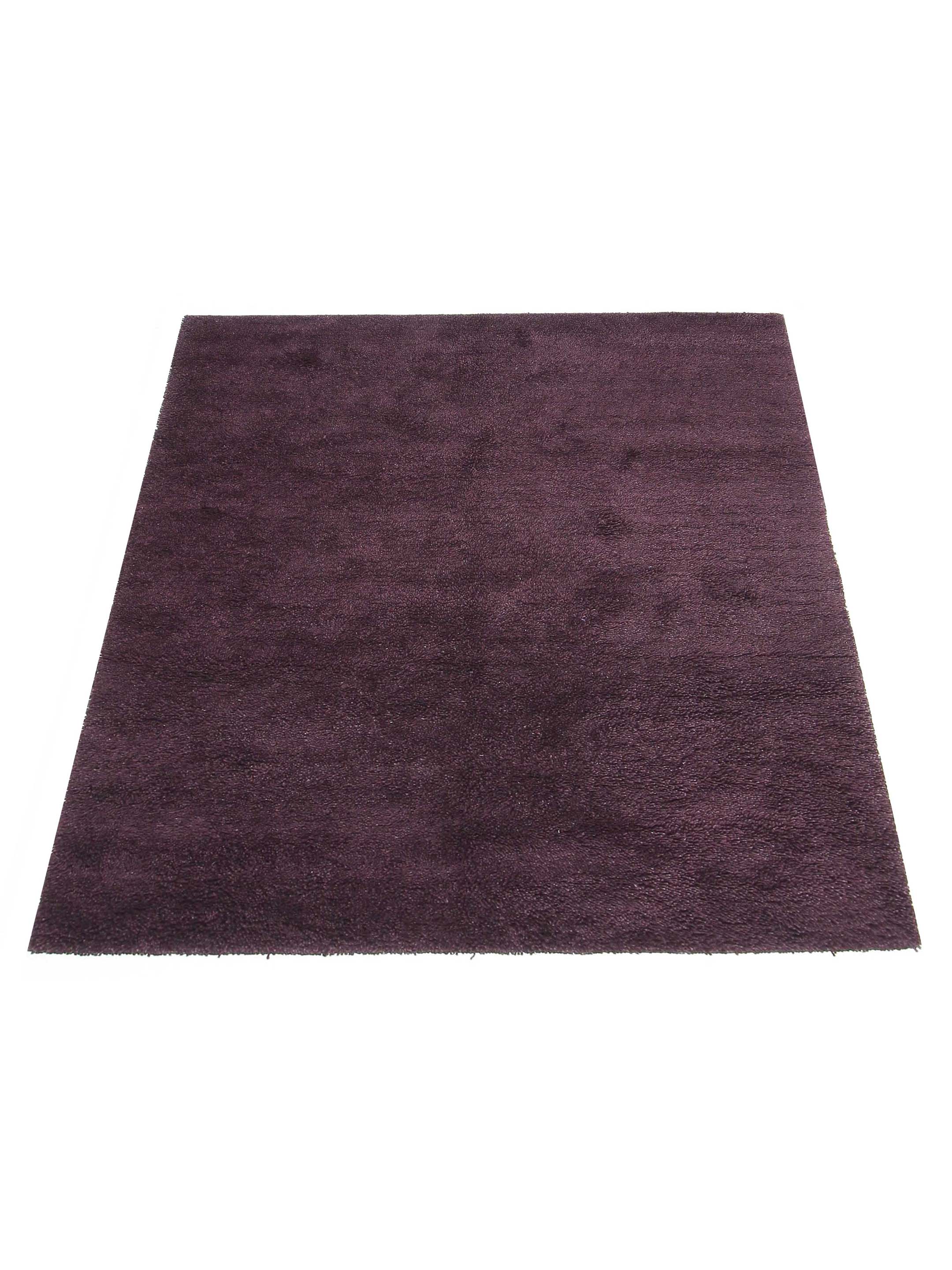 Shag Hand Woven Purple 8x10 - Image 2 of 7