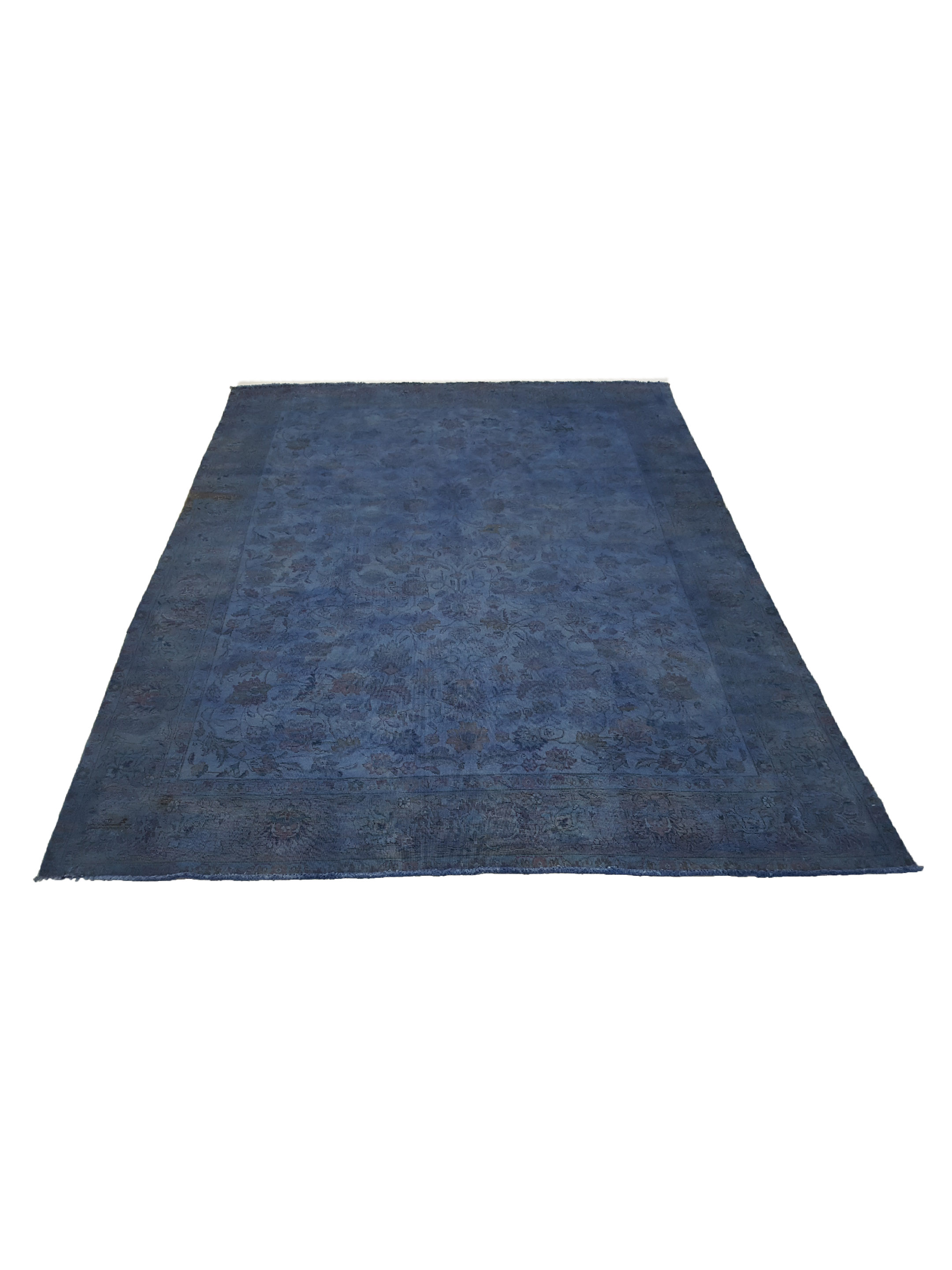 Vintage Hand Knotted Navy 9x12 - Image 2 of 6