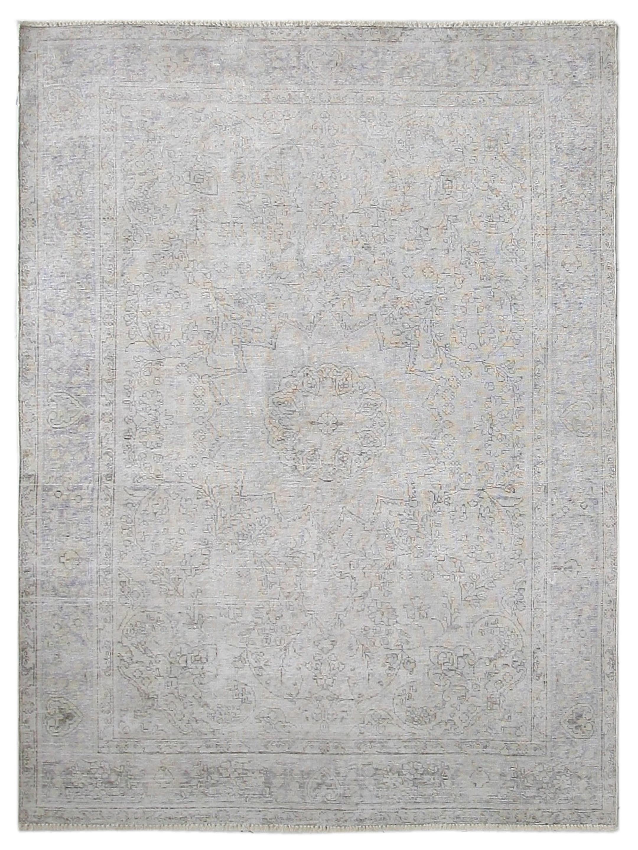 Vintage Hand Knotted Beige 7x10