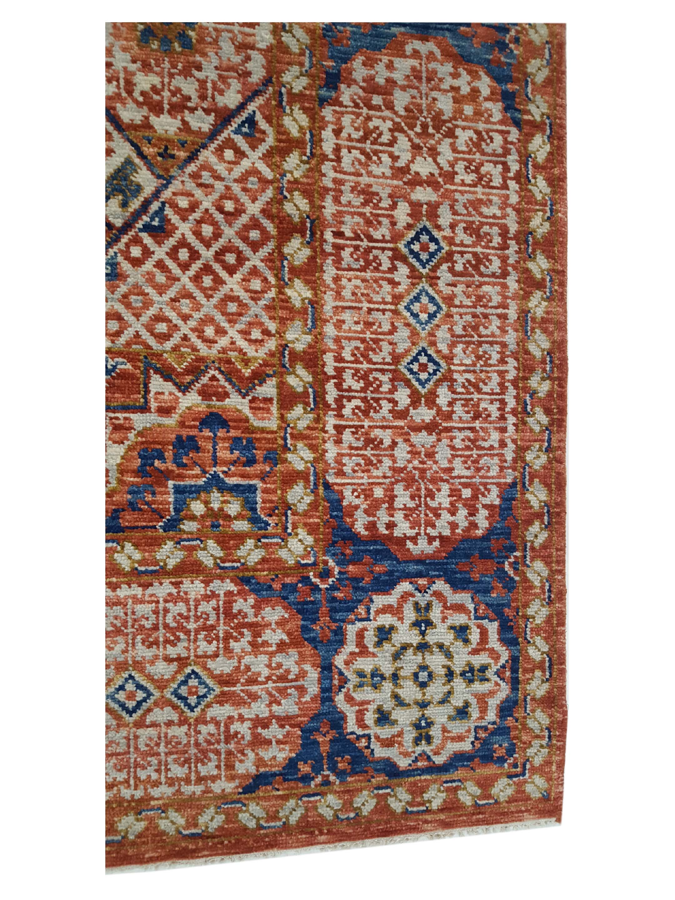 Anatolian Revival Hand Knotted Orange 8x10 - Image 4 of 6