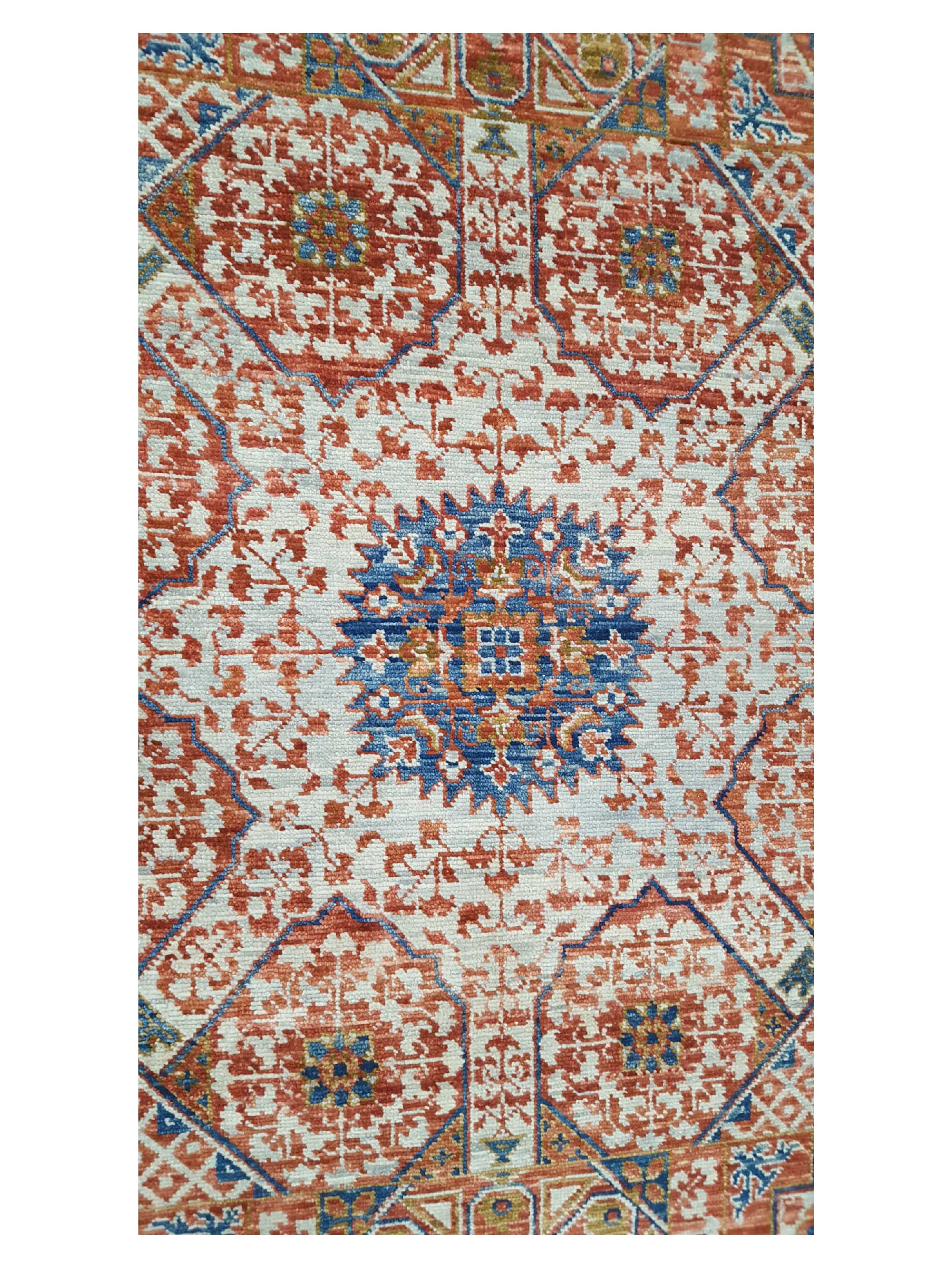 Anatolian Revival Hand Knotted Orange 8x10 - Image 5 of 6