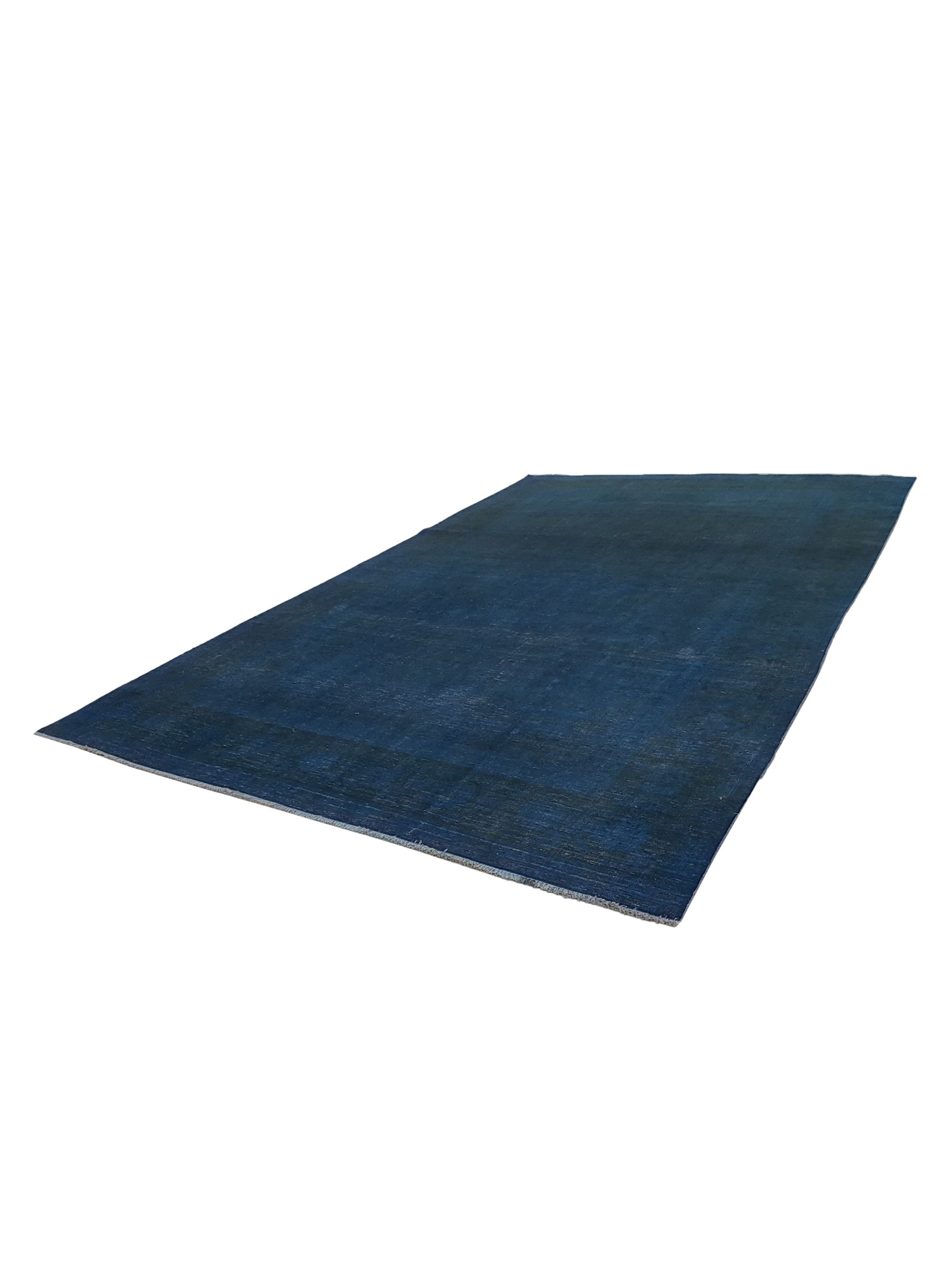 Overdyed Hand Knotted Teal 10x16 - Image 6 of 6
