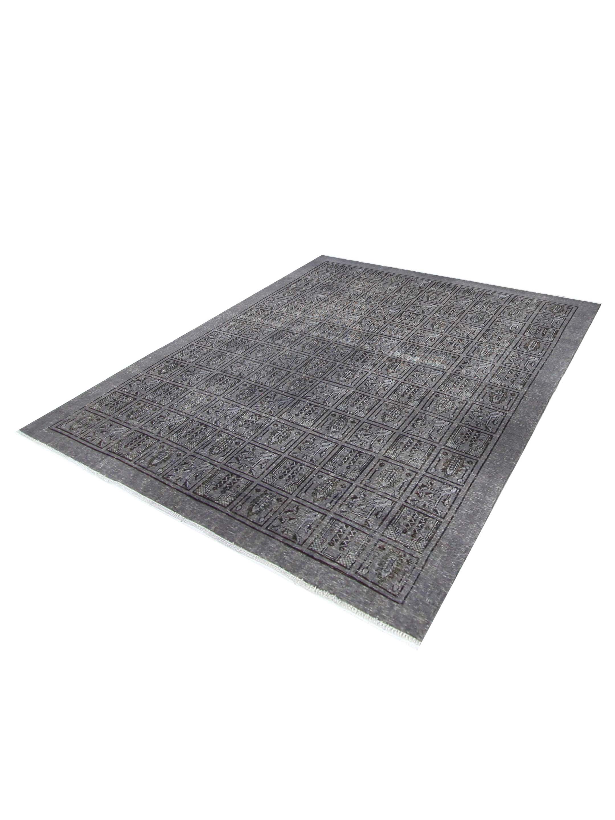Vintage Hand Knotted Grey 8x10 - Image 5 of 5