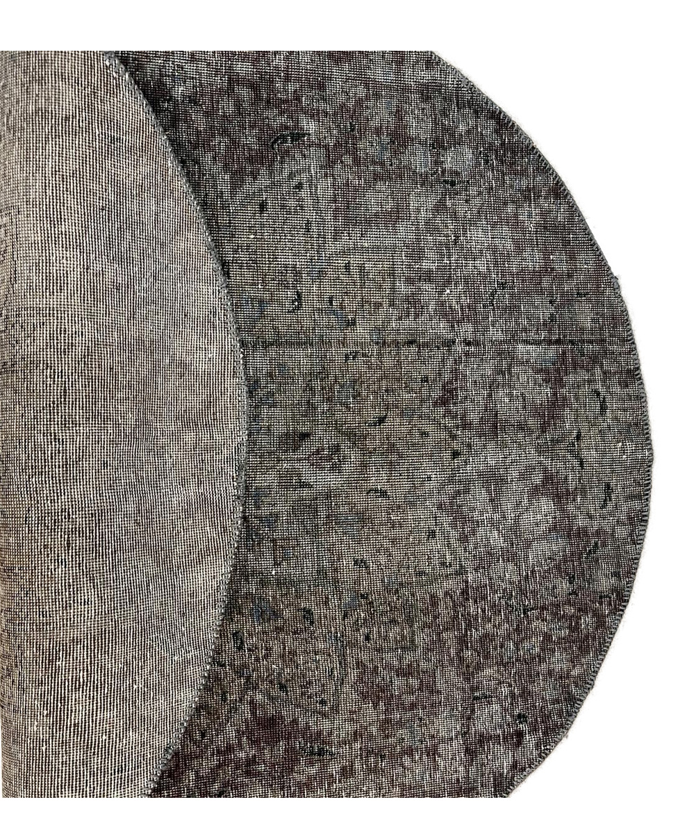 Vintage Hand Knotted Grey 4x4 - Image 2 of 2
