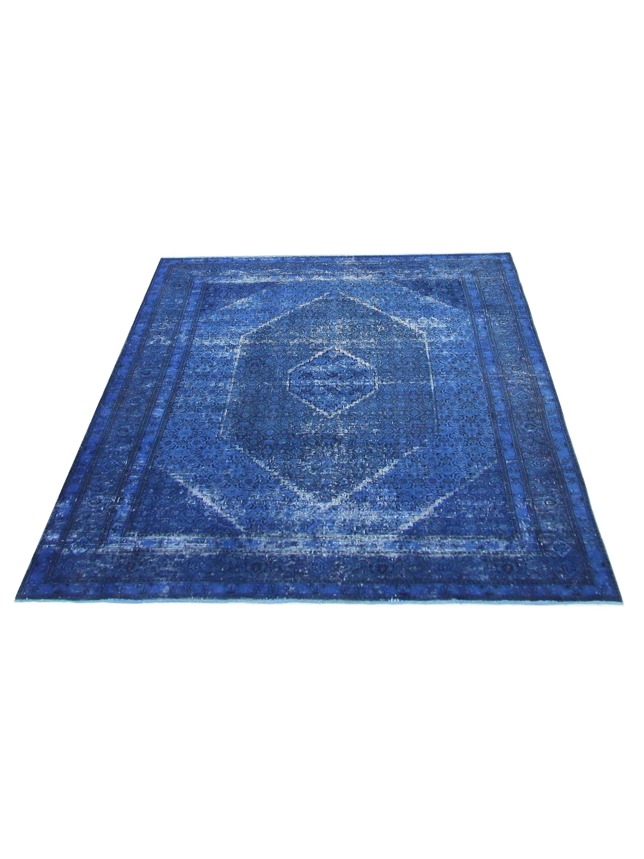 Vintage Hand Knotted Blue 6x9 - Image 2 of 5