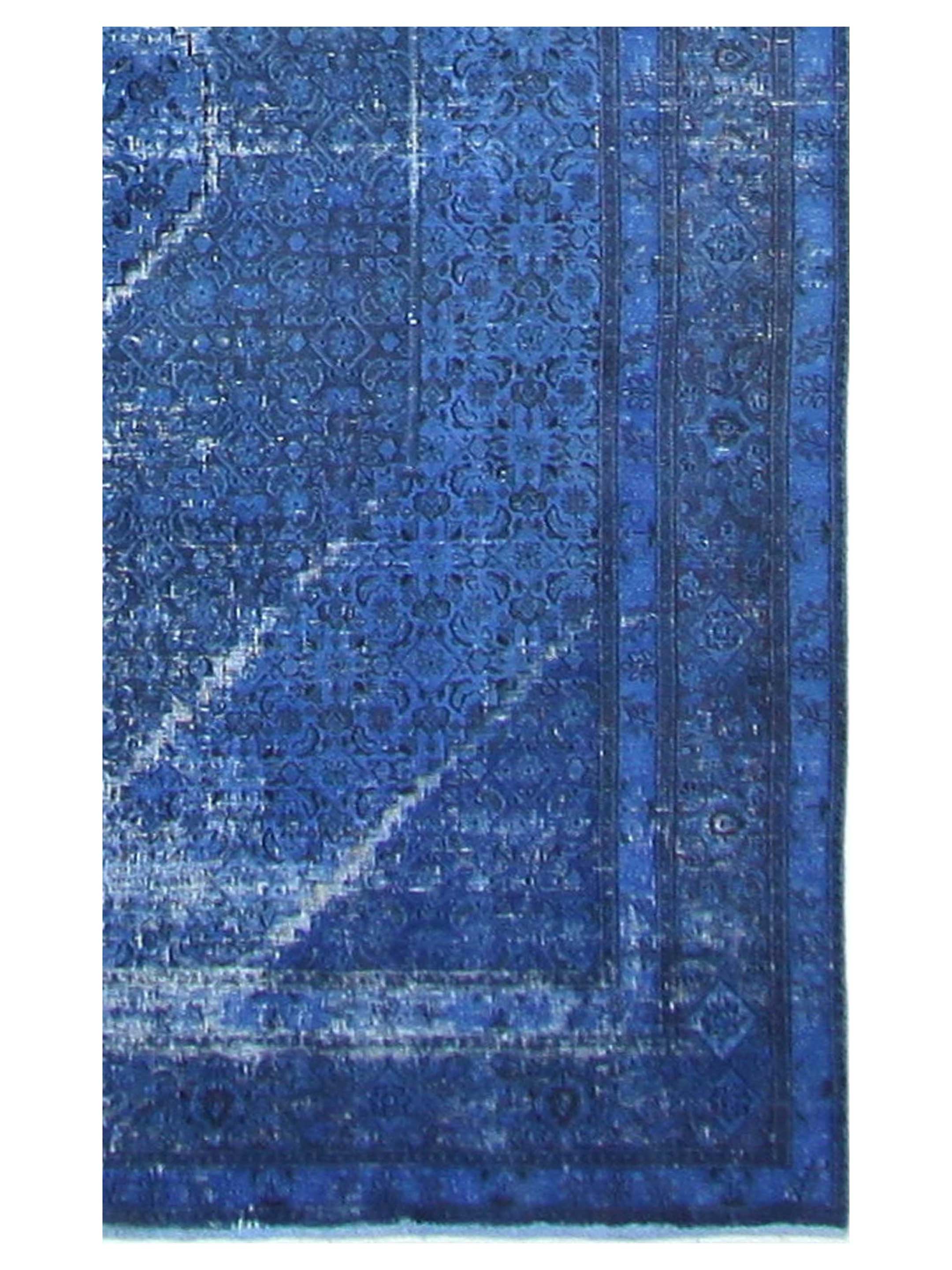 Vintage Hand Knotted Blue 6x9 - Image 3 of 5