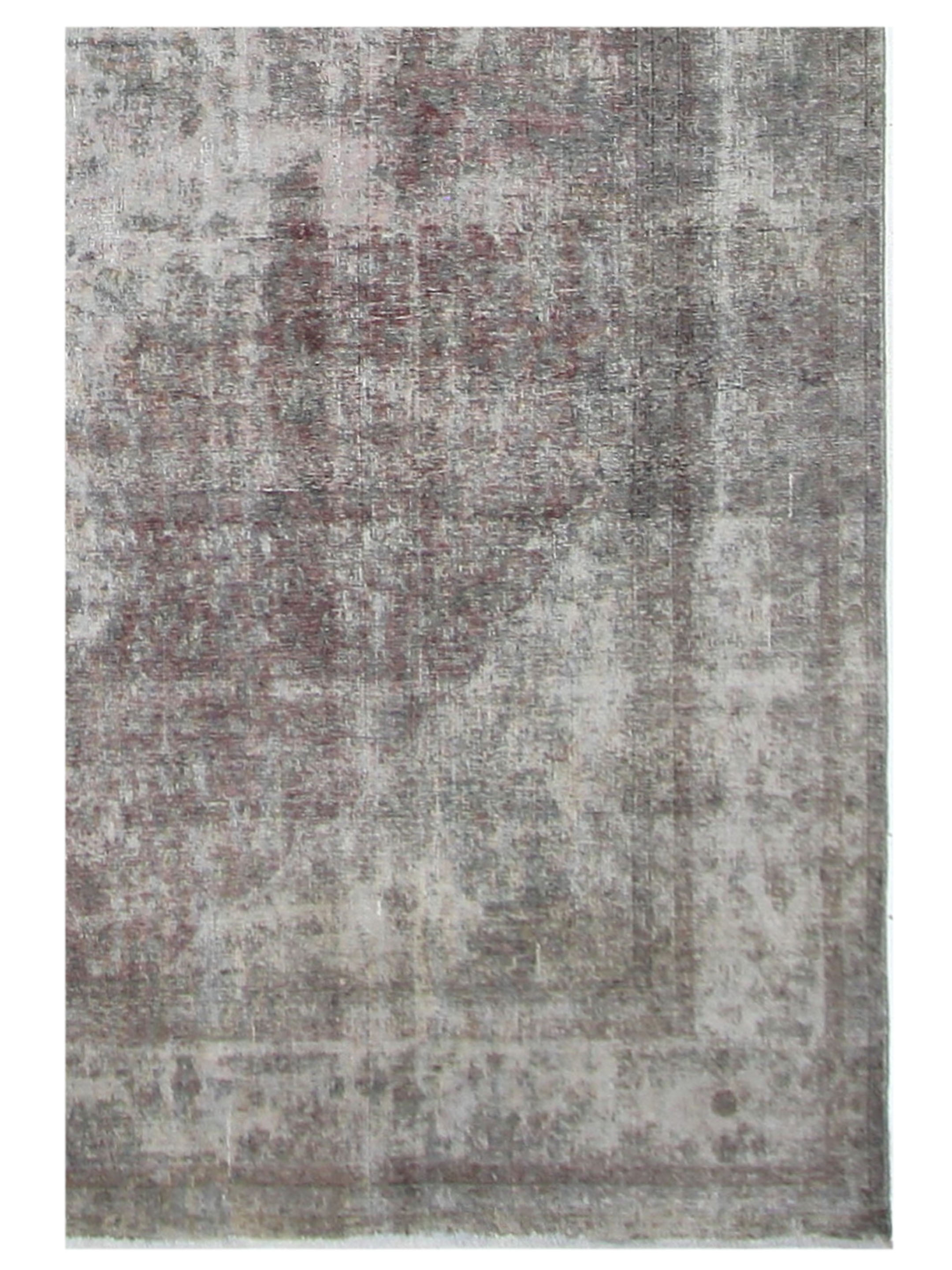Overdyed Hand Knotted Grey 9x12 - Image 4 of 5
