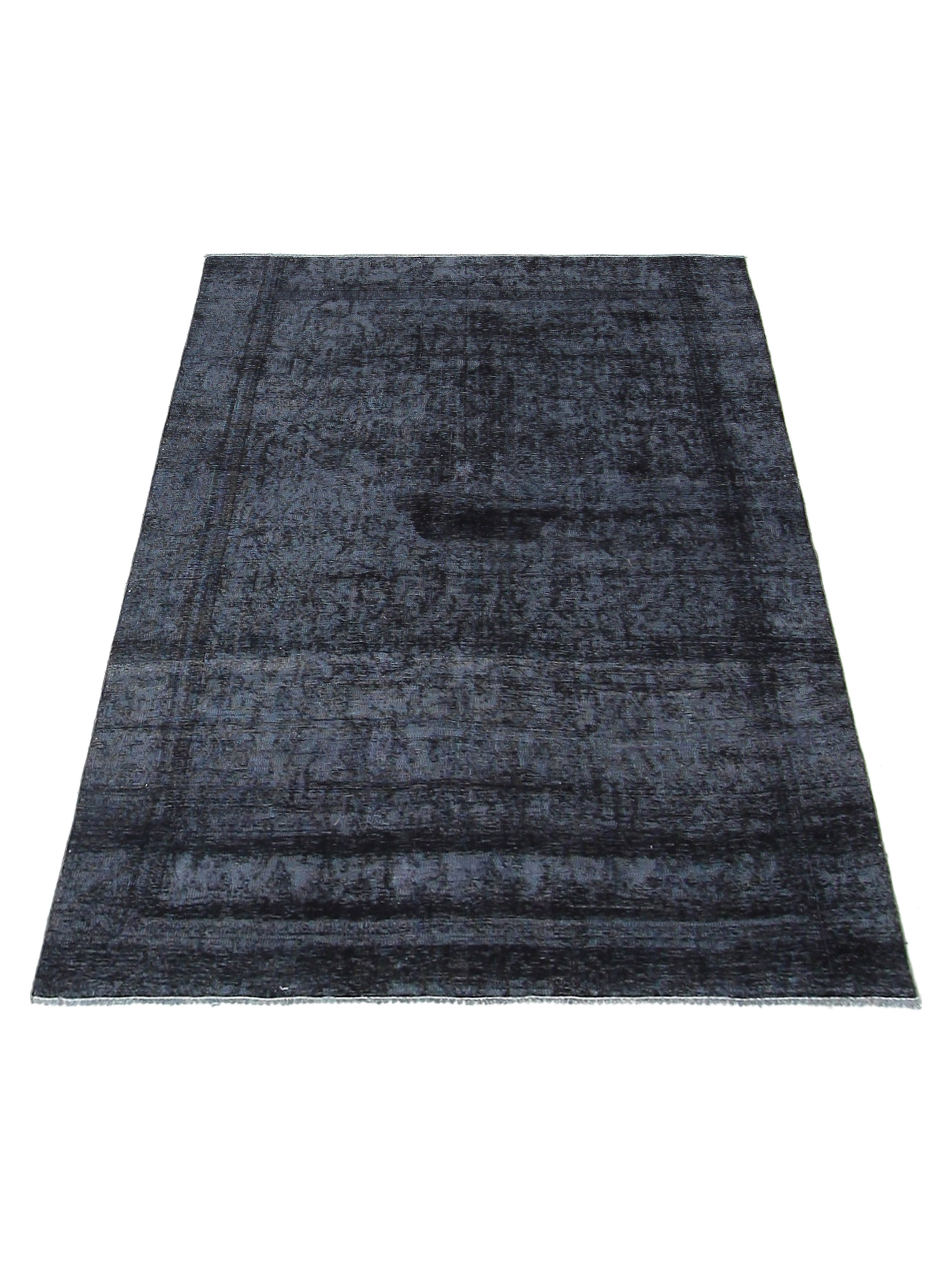 Overdyed Hand Knotted Grey 6x9 - Image 2 of 4
