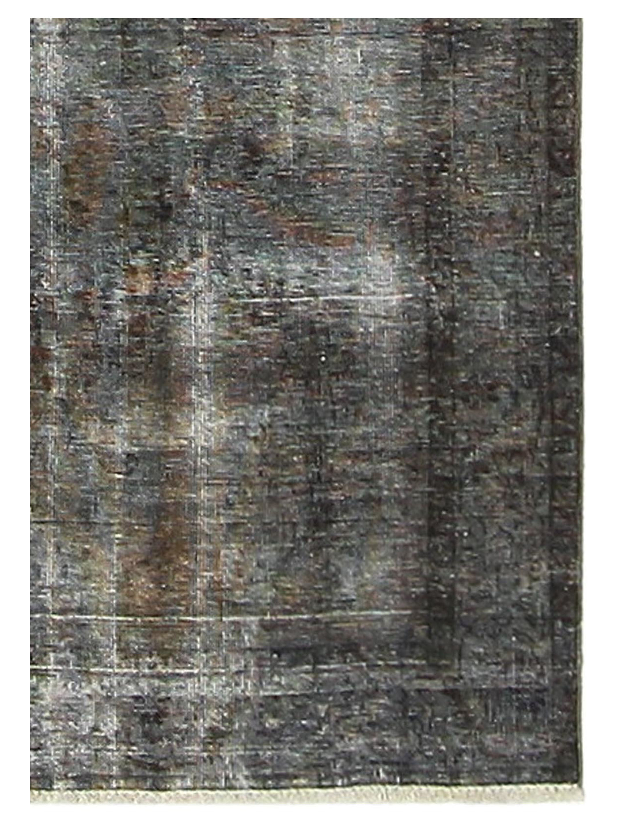 Overdyed Hand Knotted Grey 4x6 - Image 4 of 6
