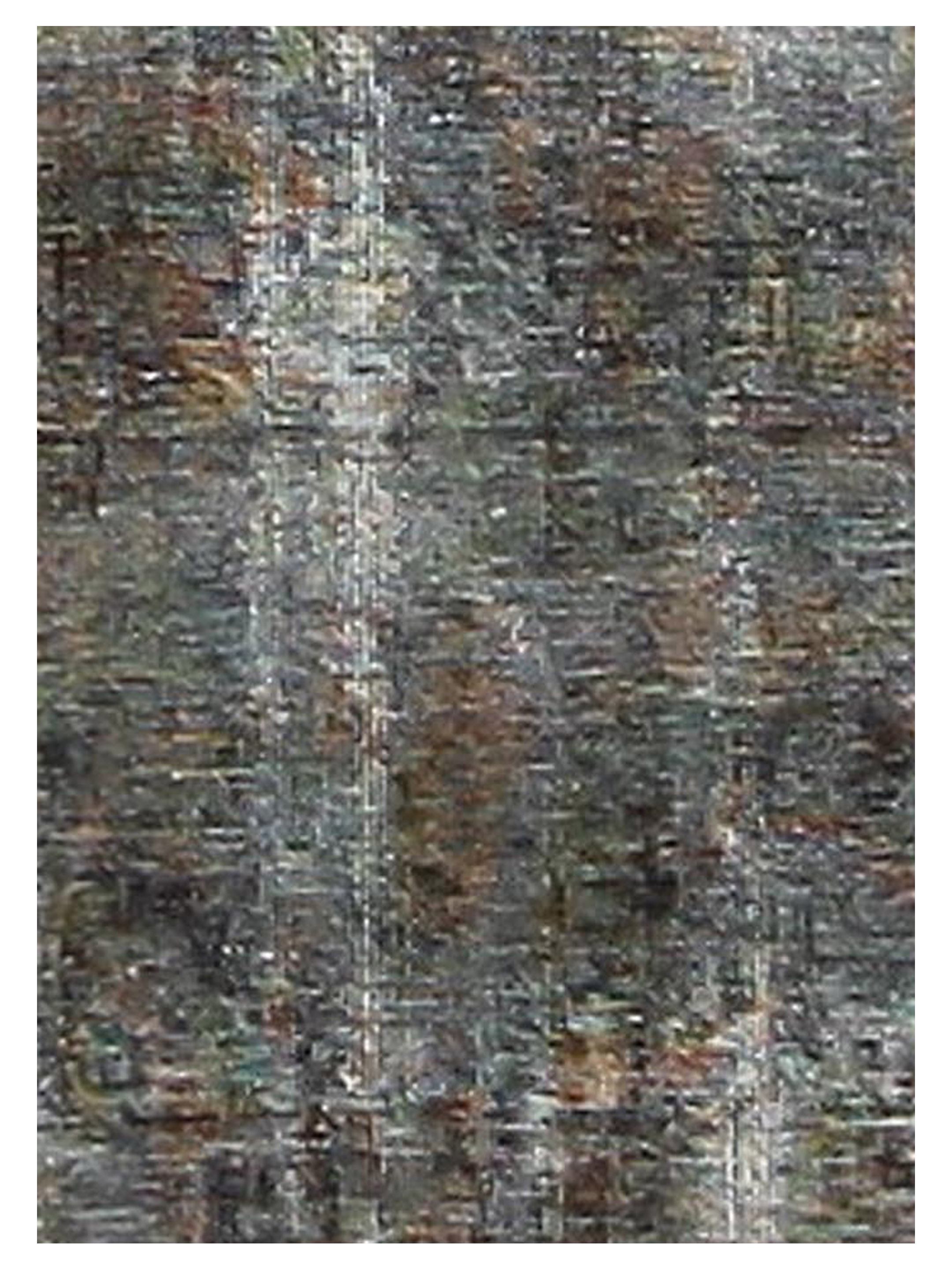 Overdyed Hand Knotted Grey 4x6 - Image 5 of 6