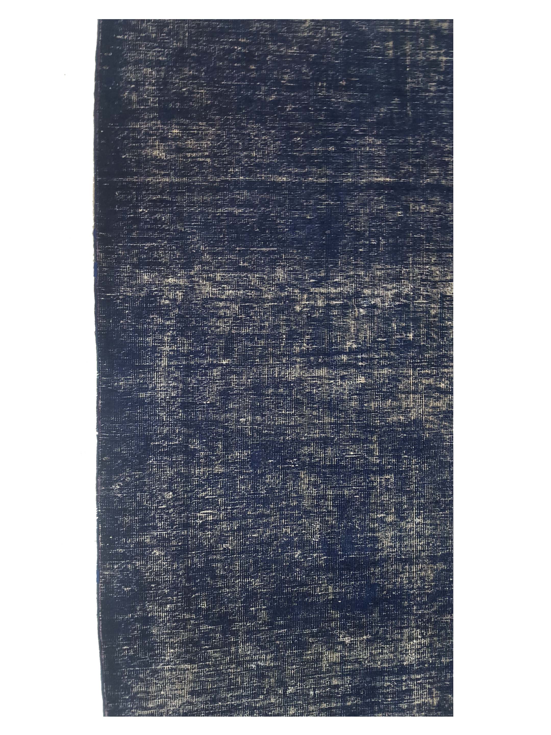 Overdyed Hand Knotted Blue 4x6 - Image 5 of 6