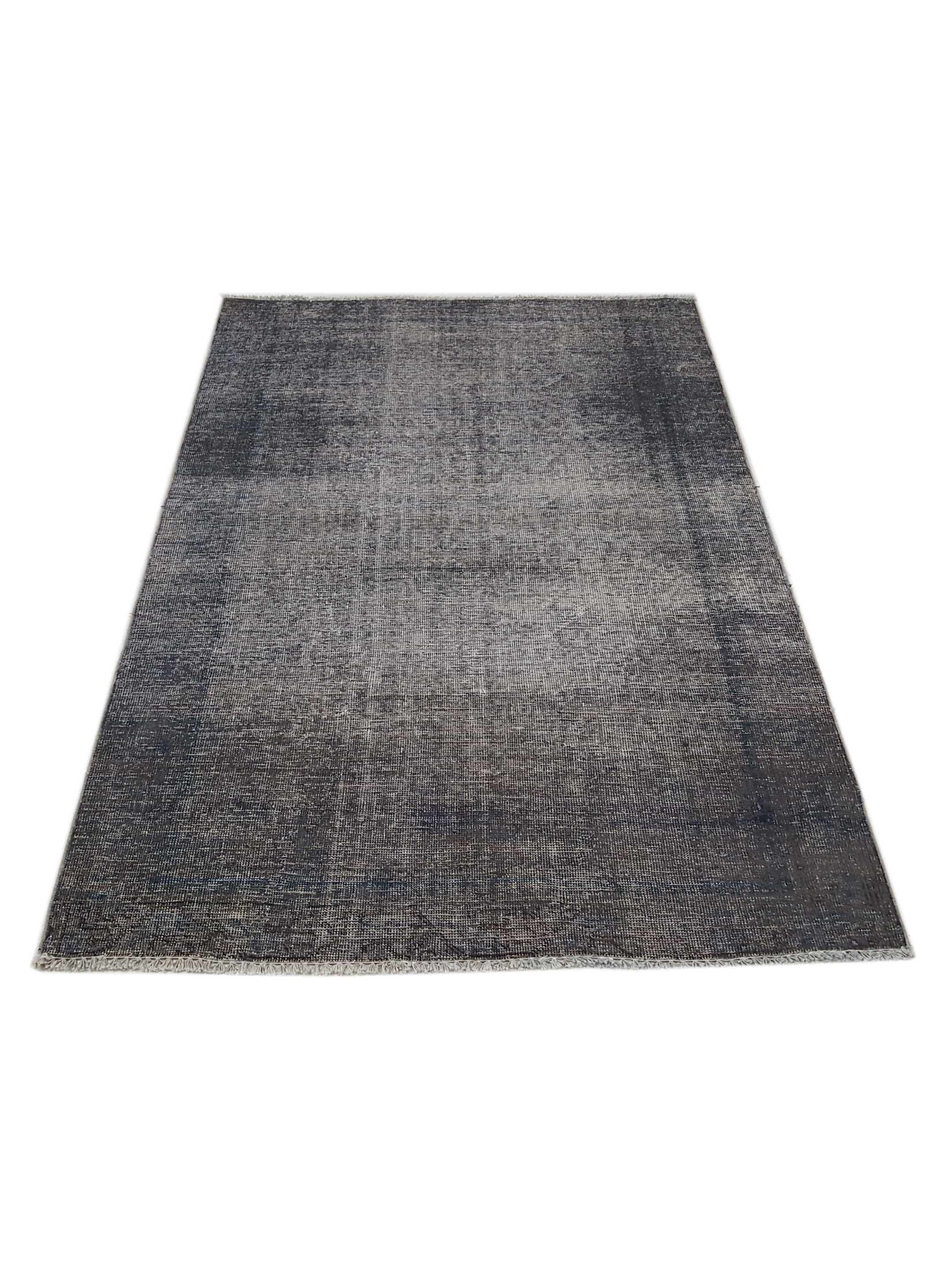 Overdyed Hand Knotted Grey 4x6 - Image 2 of 6