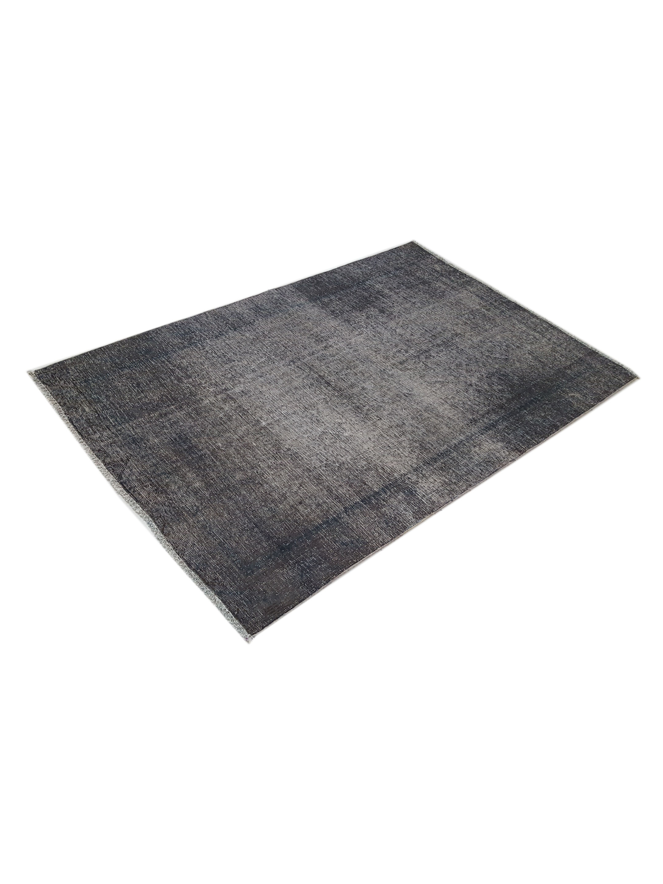 Overdyed Hand Knotted Grey 4x6 - Image 6 of 6