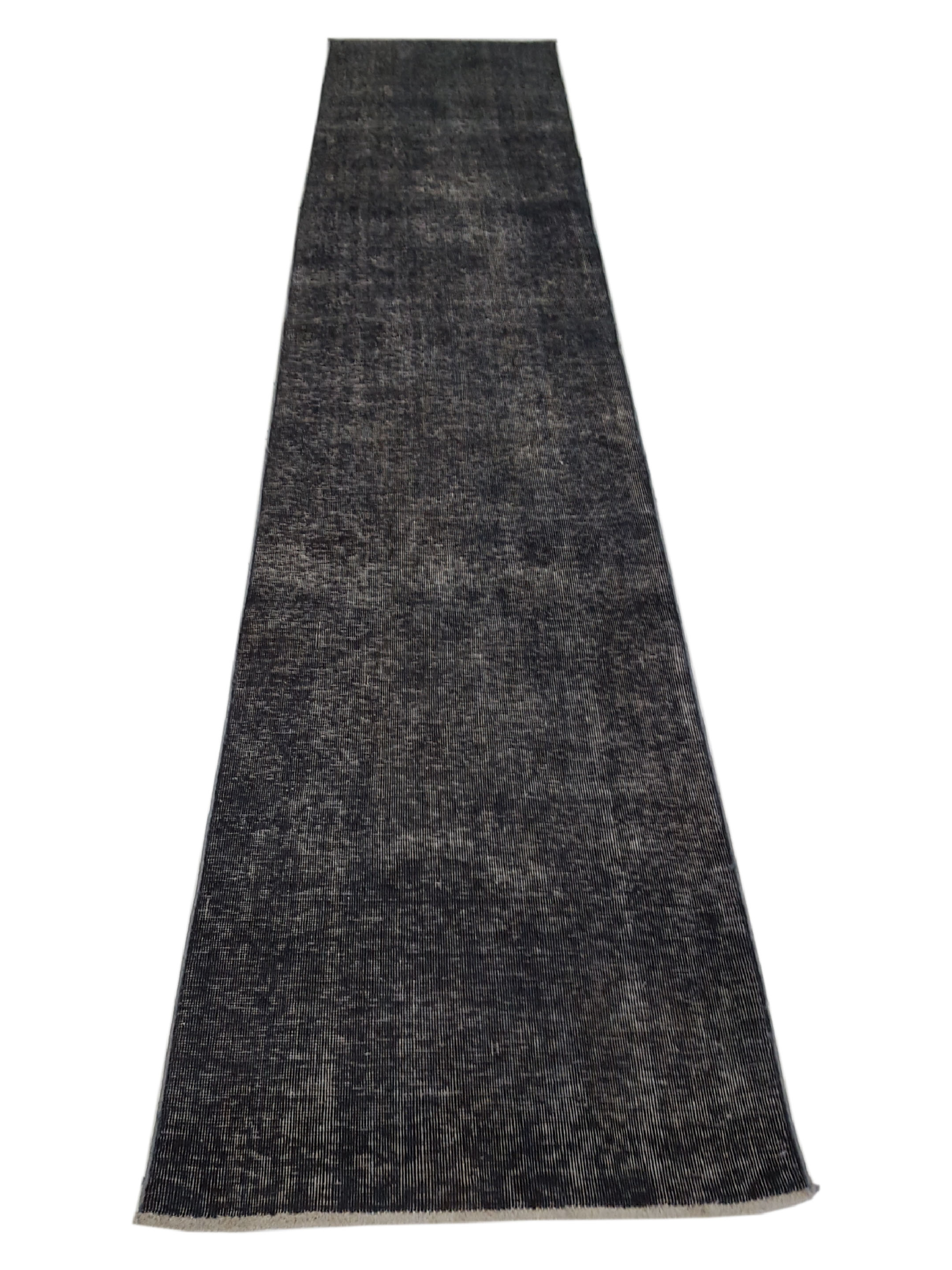 Vintage Hand Knotted Grey 3x13 - Image 2 of 6