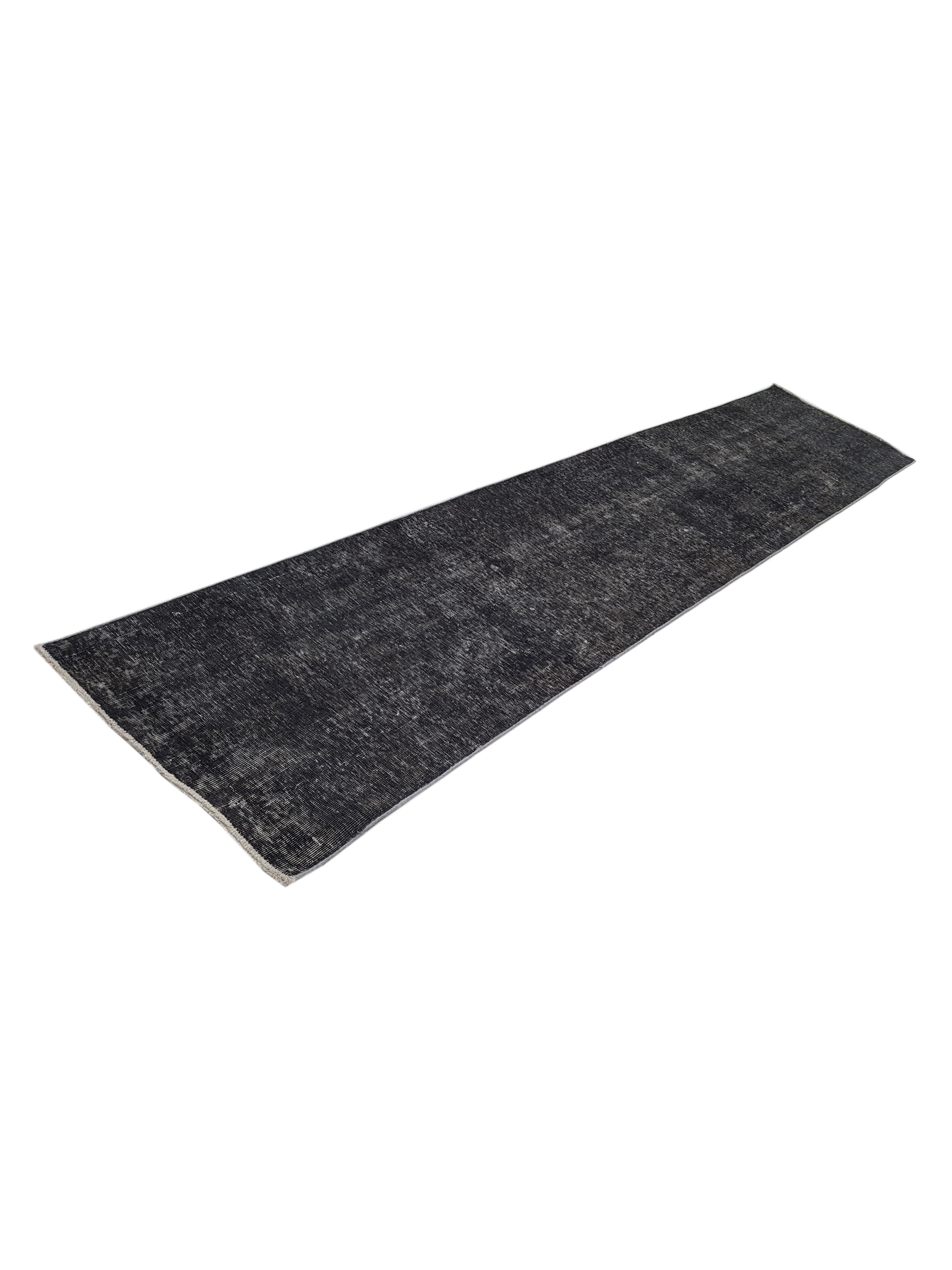 Vintage Hand Knotted Grey 3x13 - Image 6 of 6