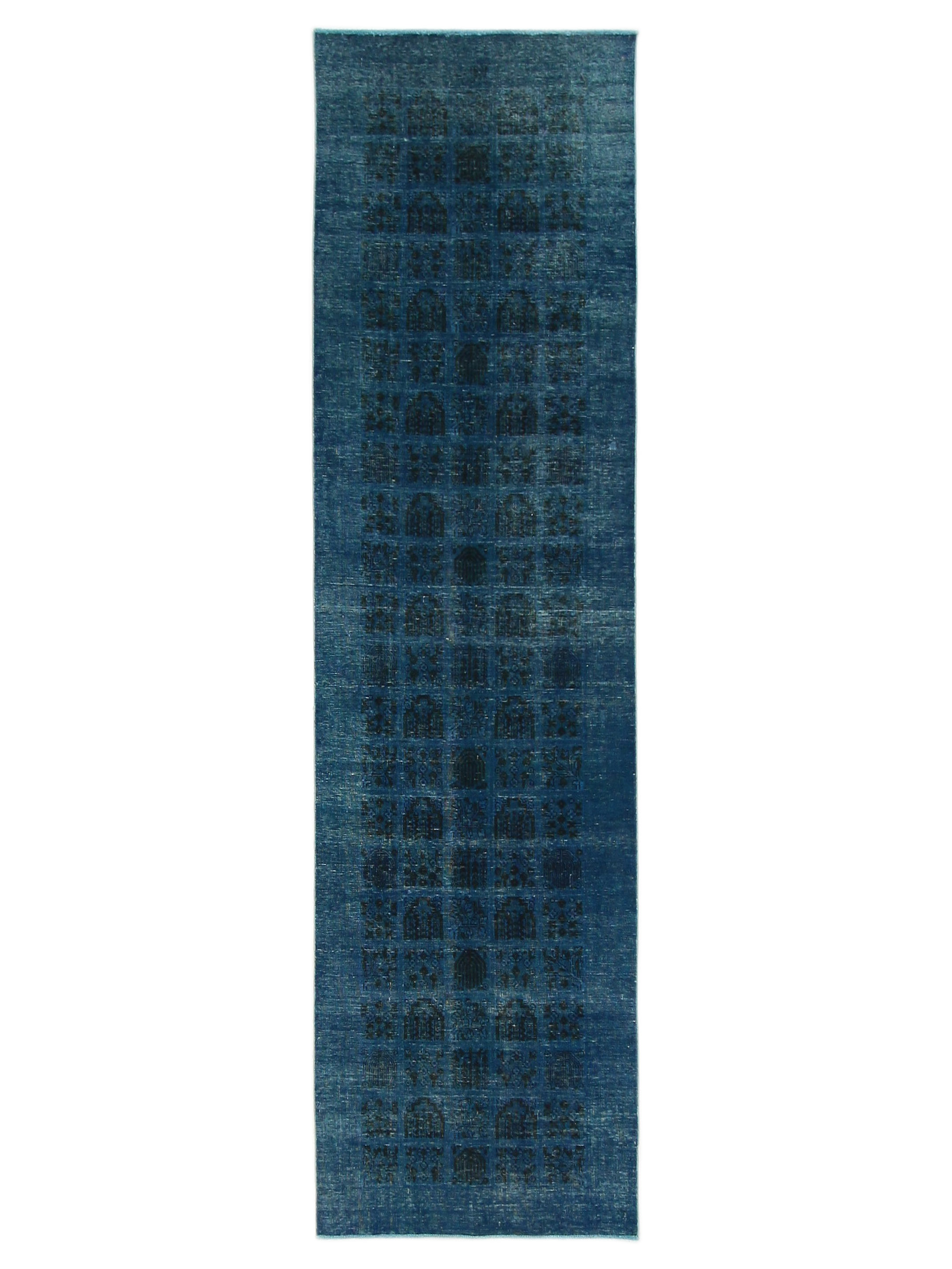 Vintage Hand Knotted Teal 4x12