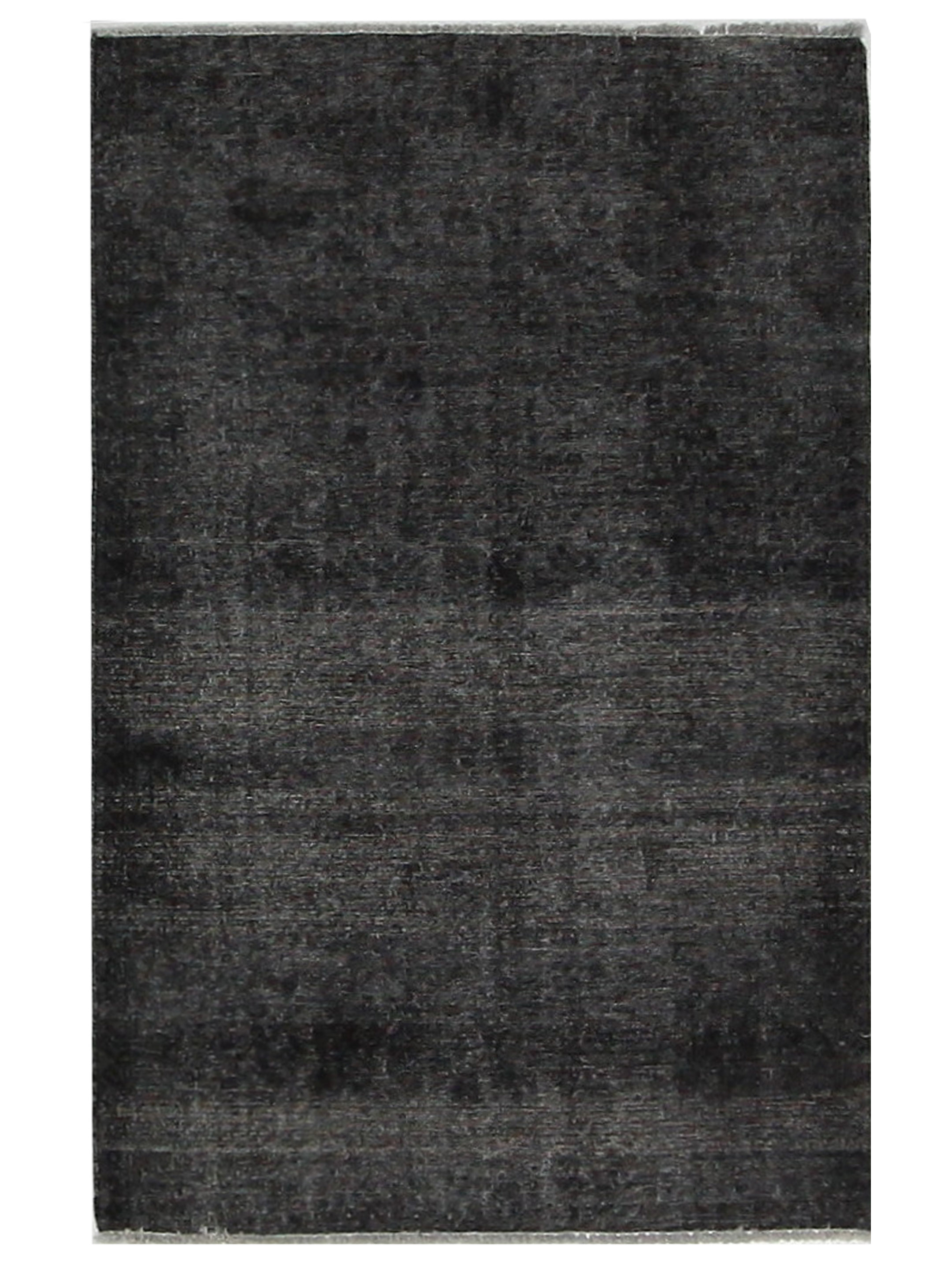 Overdyed Hand Knotted Grey 4x6