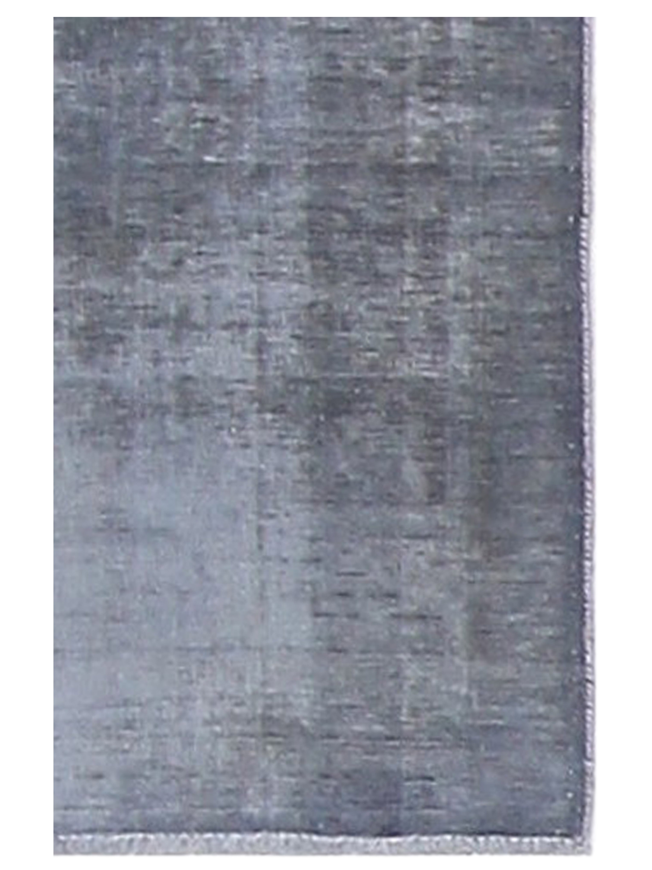 Overdyed Hand Knotted Grey 3x5 - Image 4 of 5
