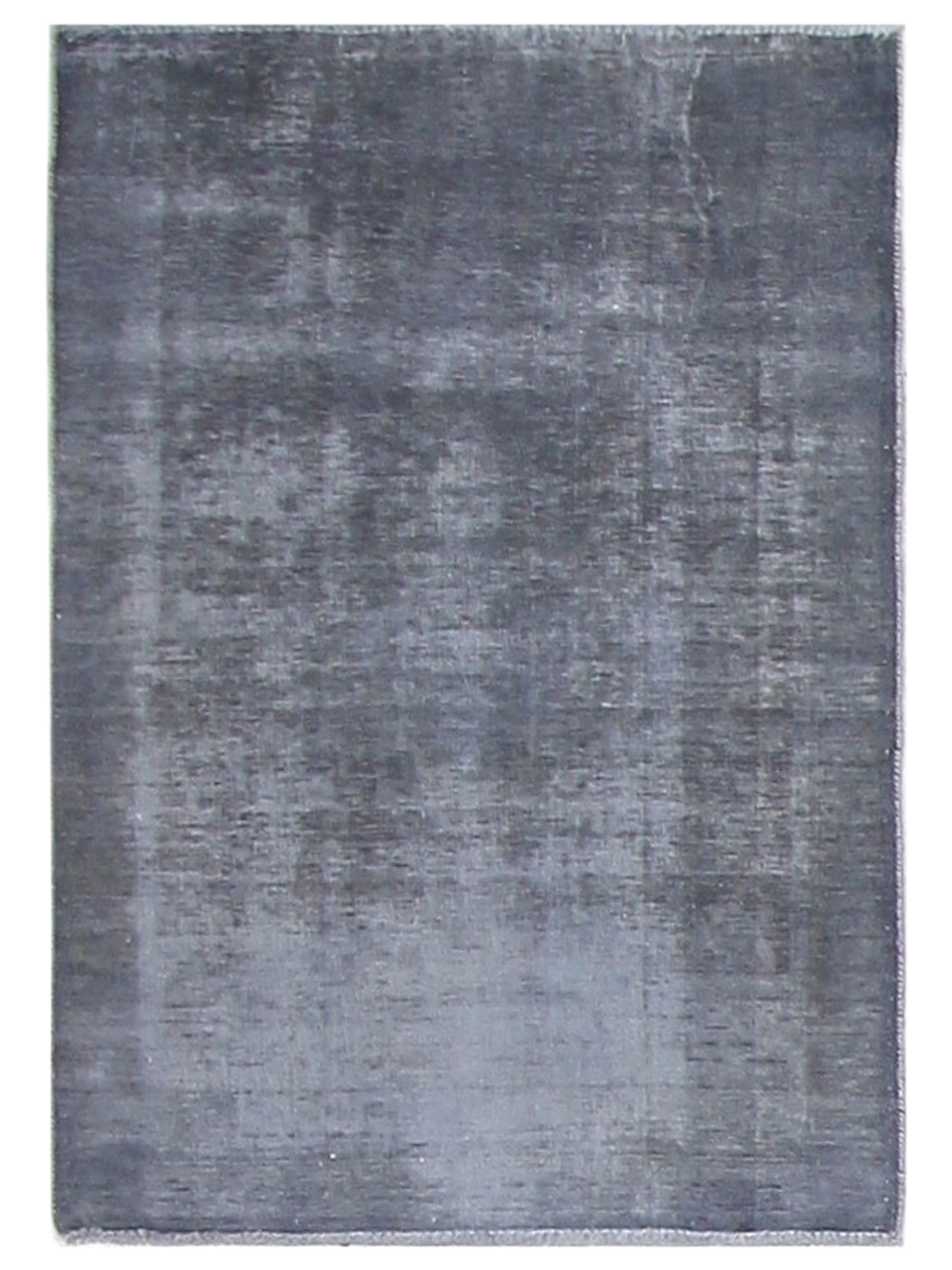 Overdyed Hand Knotted Grey 3x5
