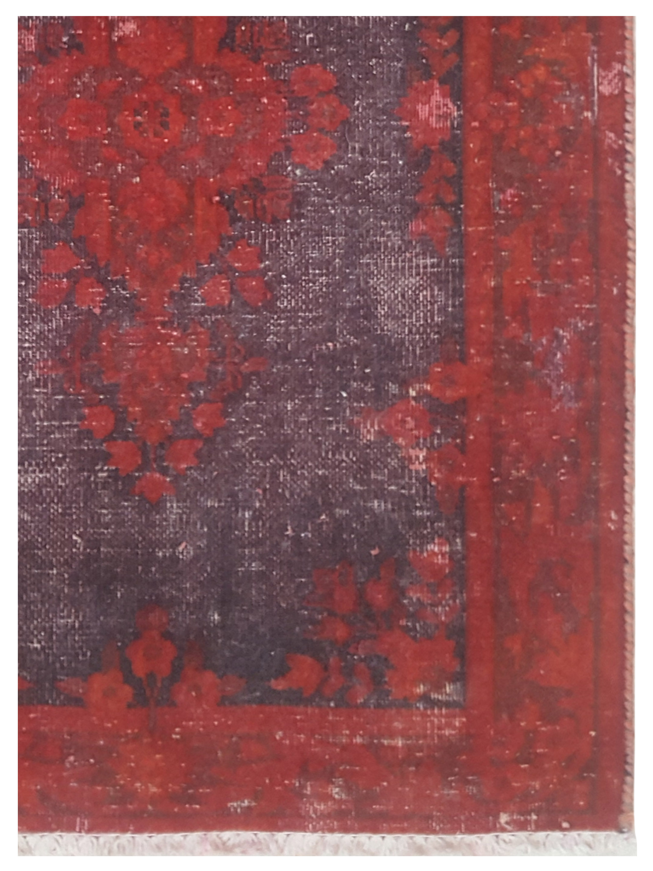 Vintage Hand Knotted Black 2x3 - Image 4 of 5