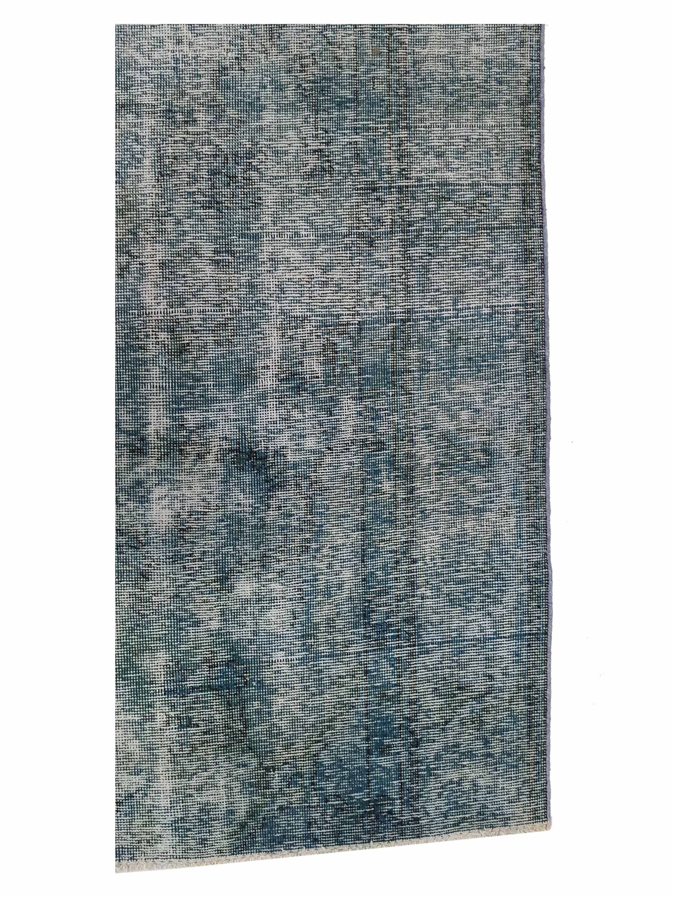 Overdyed Hand Knotted Green 6x9 - Image 4 of 6