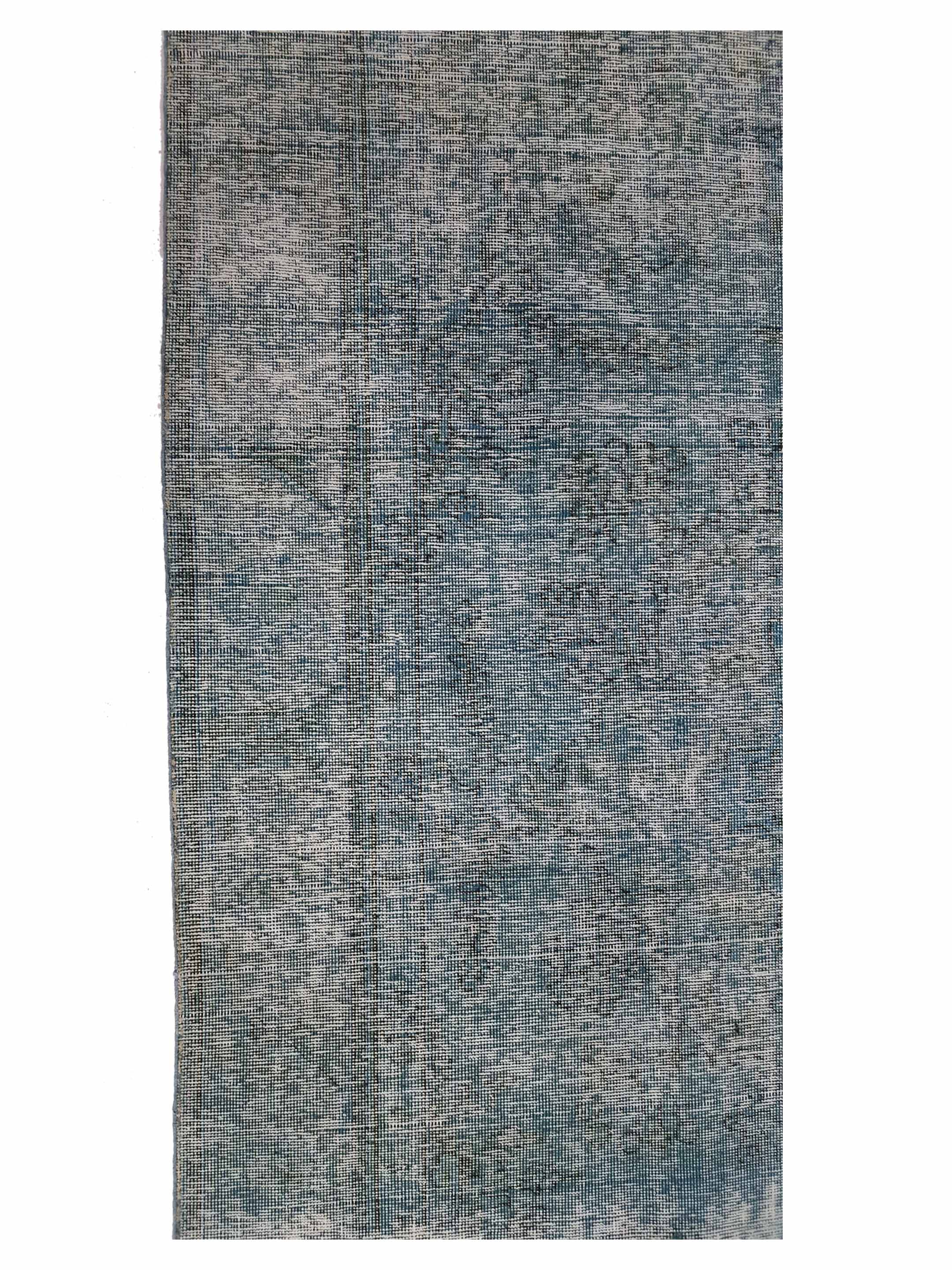 Overdyed Hand Knotted Green 6x9 - Image 5 of 6