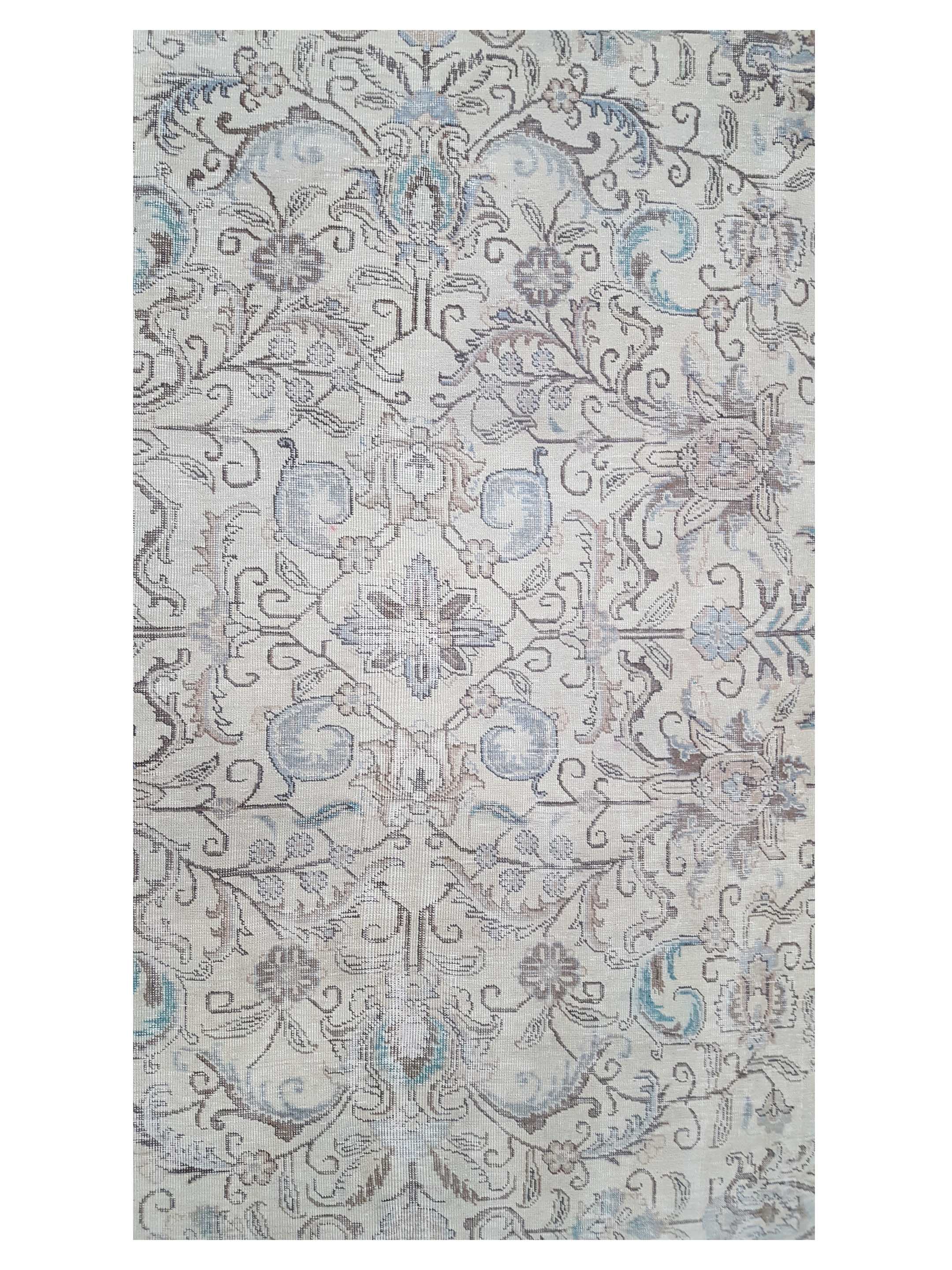 Vintage Hand Knotted Beige 10x13 - Image 5 of 6