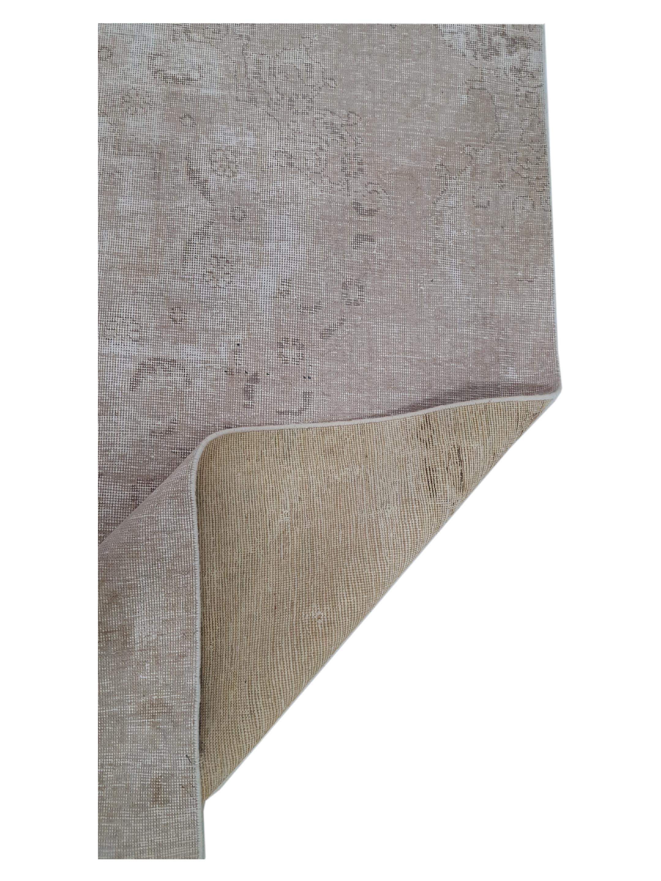 Vintage Hand Knotted Beige 7x10 - Image 3 of 6
