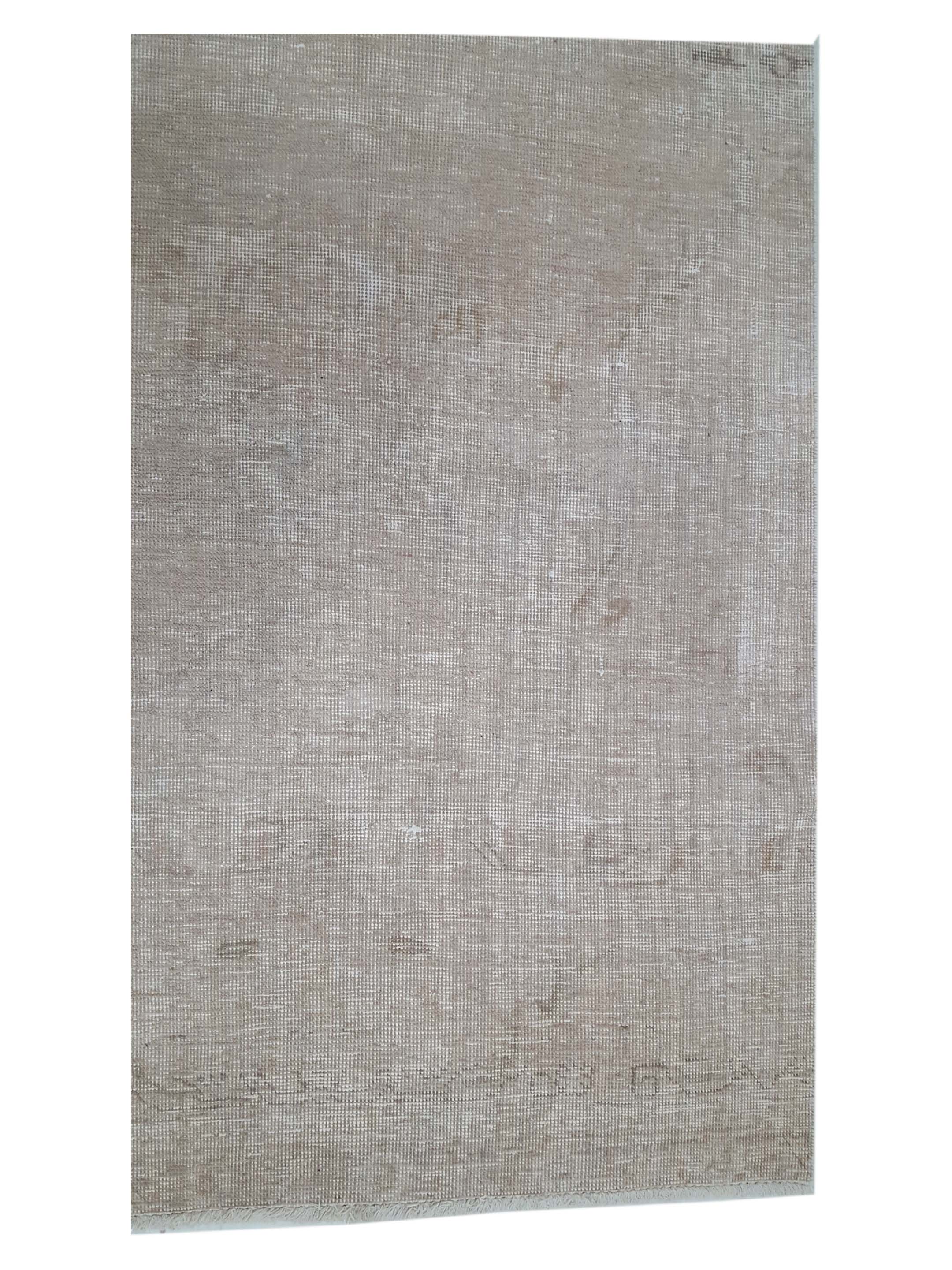 Vintage Hand Knotted Beige 7x10 - Image 4 of 6