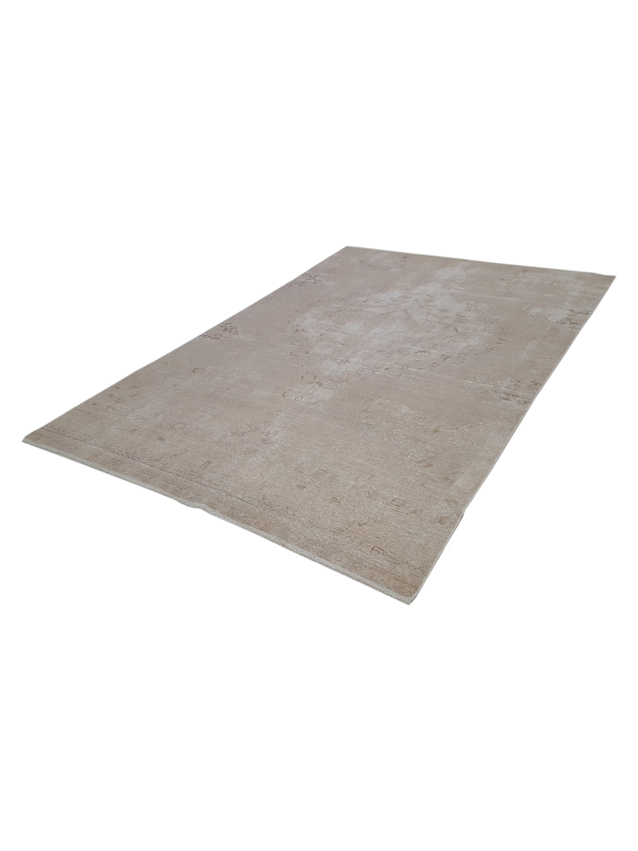 Vintage Hand Knotted Beige 7x10 - Image 6 of 6