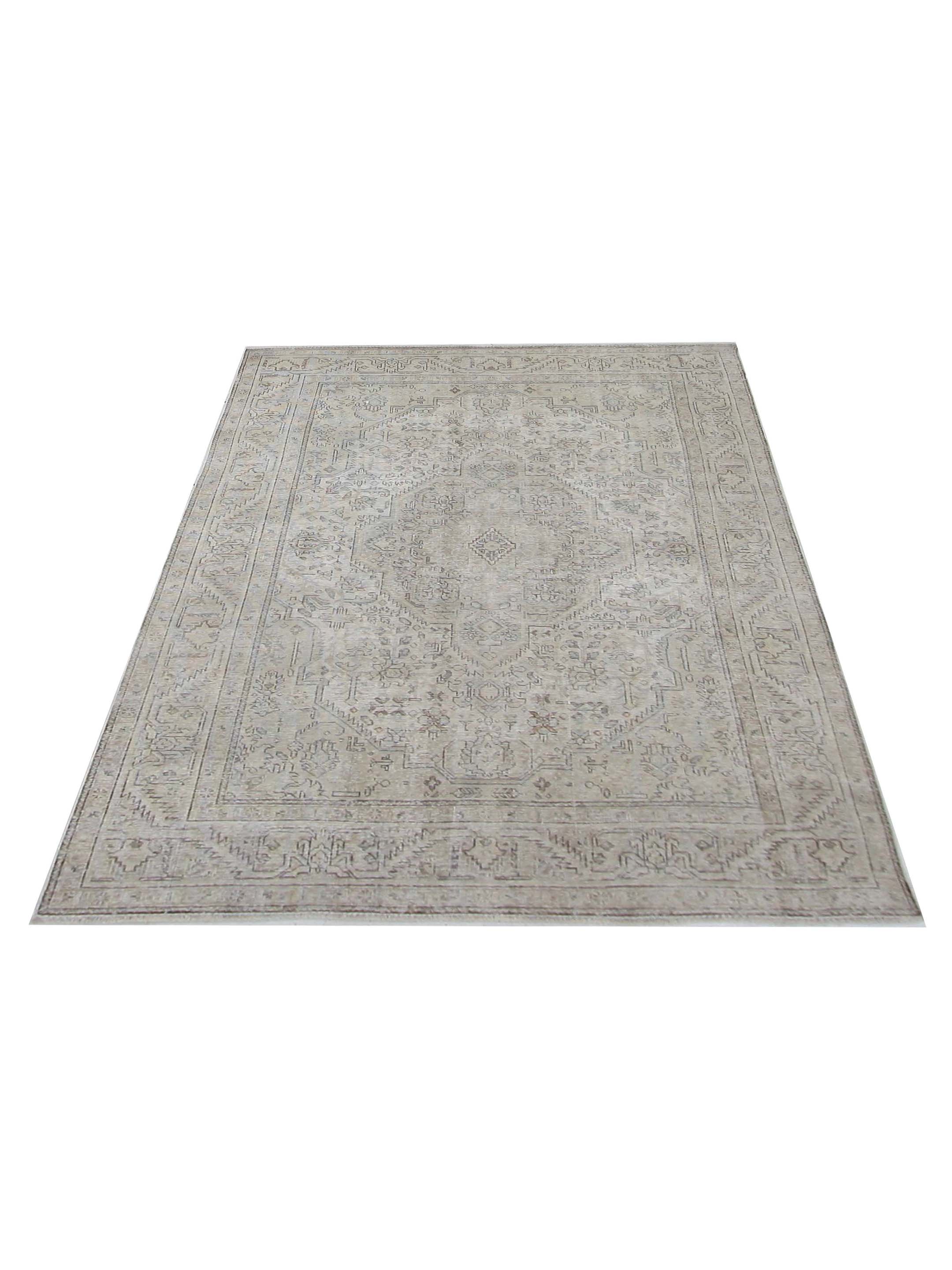 Vintage Hand Knotted Beige 6x9 - Image 2 of 5