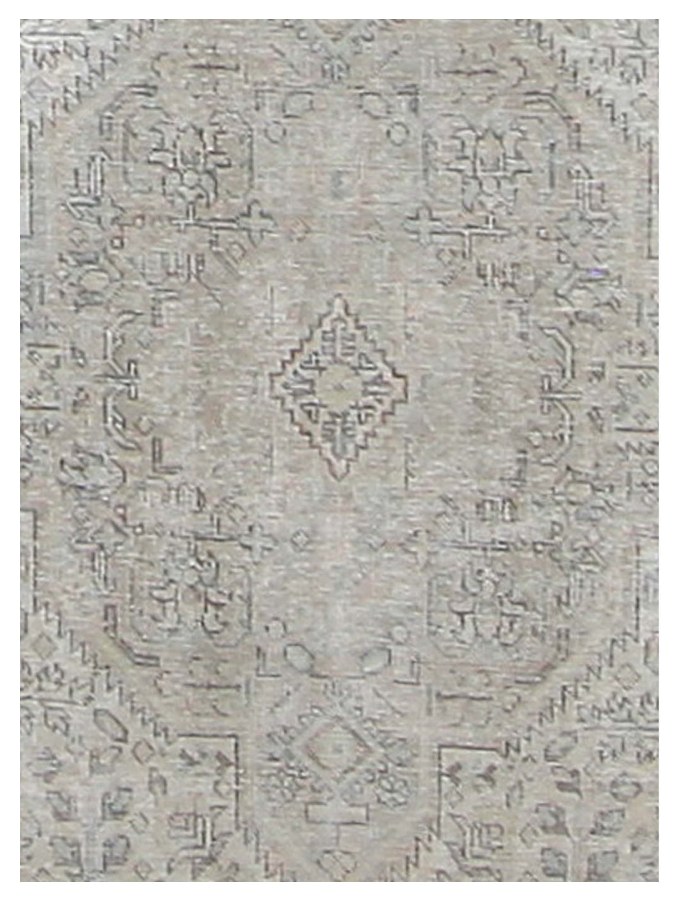 Vintage Hand Knotted Beige 6x9 - Image 4 of 5